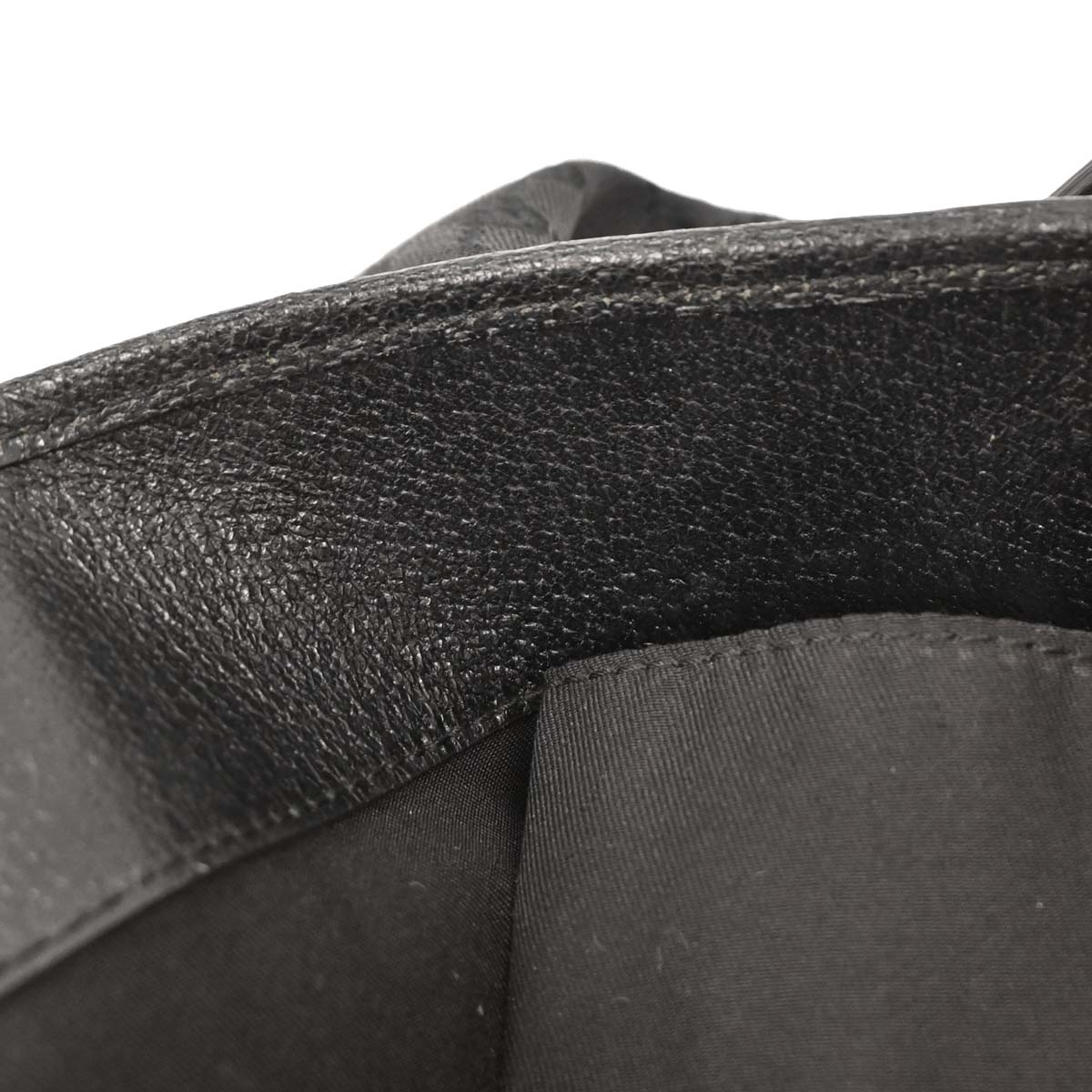 Gucci Black Canvas GG Tote Handbag