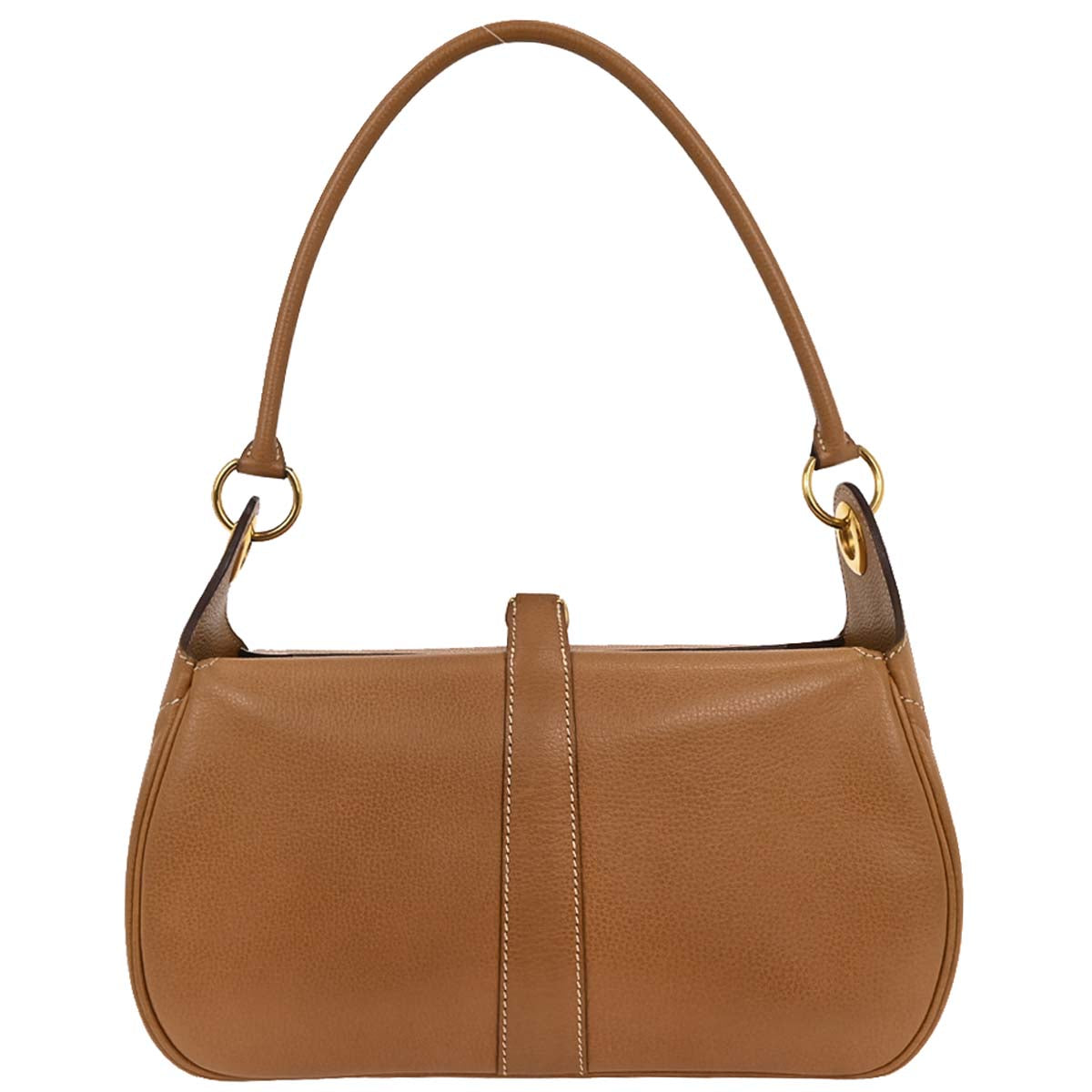 Hermes Gold Vache Liegee Rugby Handbag
