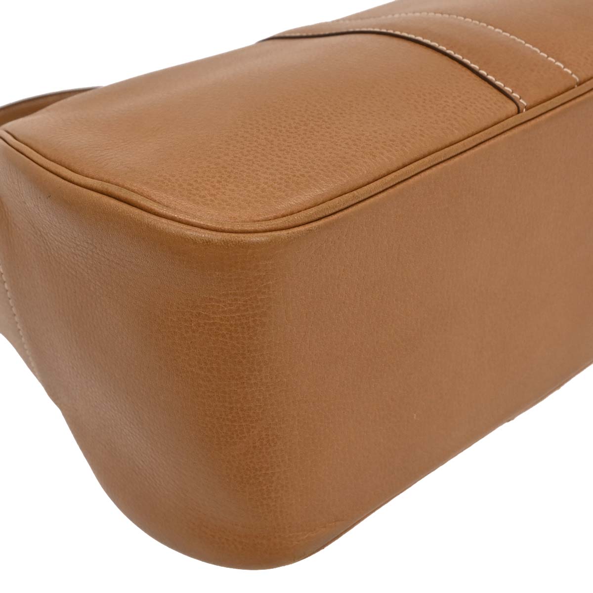 Hermes Gold Vache Liegee Rugby Handbag