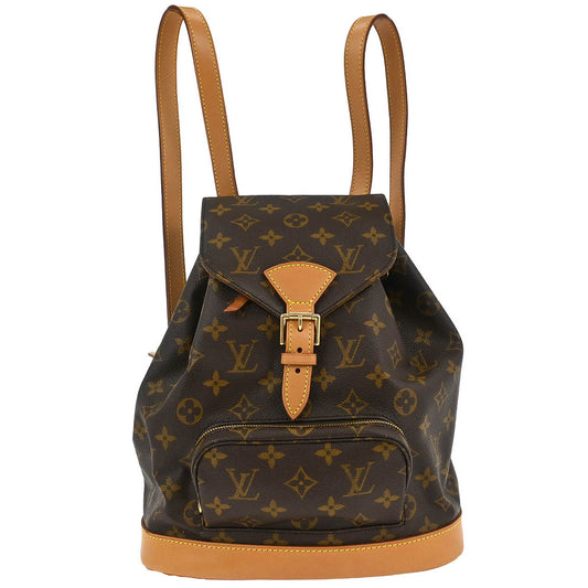 Louis Vuitton Monogram Montsouris MM Backpack M51136