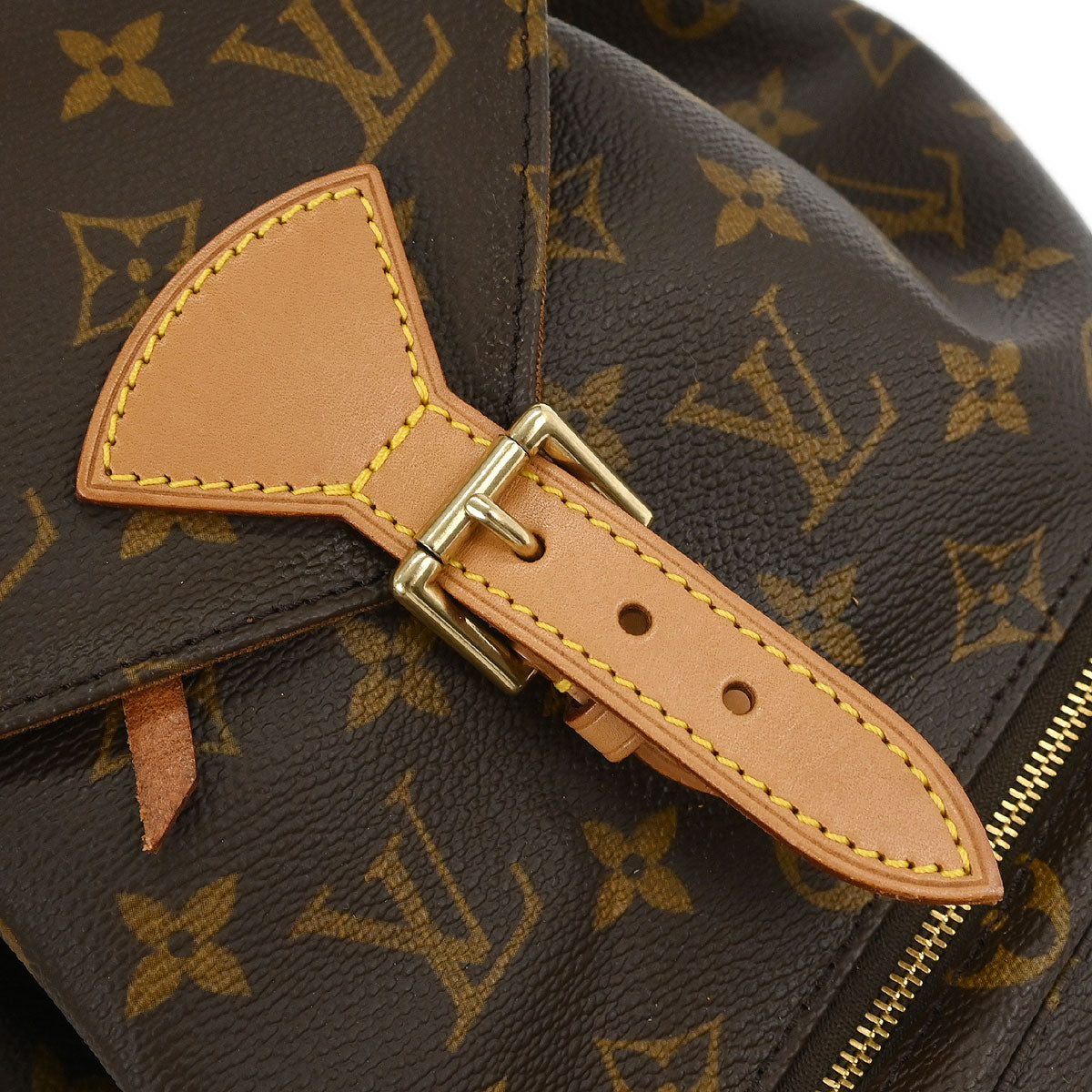 Louis Vuitton Monogram Montsouris MM Backpack M51136