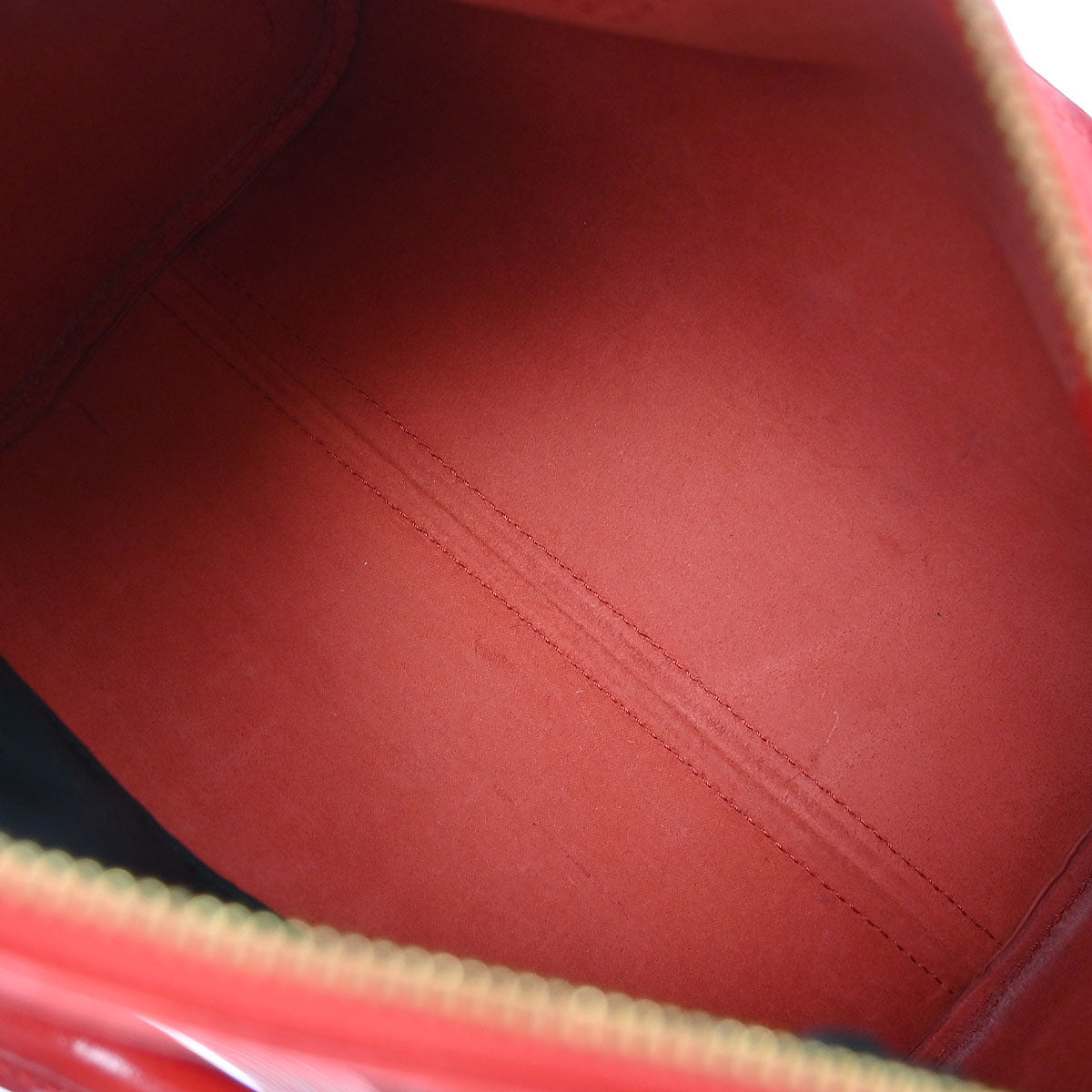 Louis Vuitton Red Epi Speedy 25 Handbag M43017