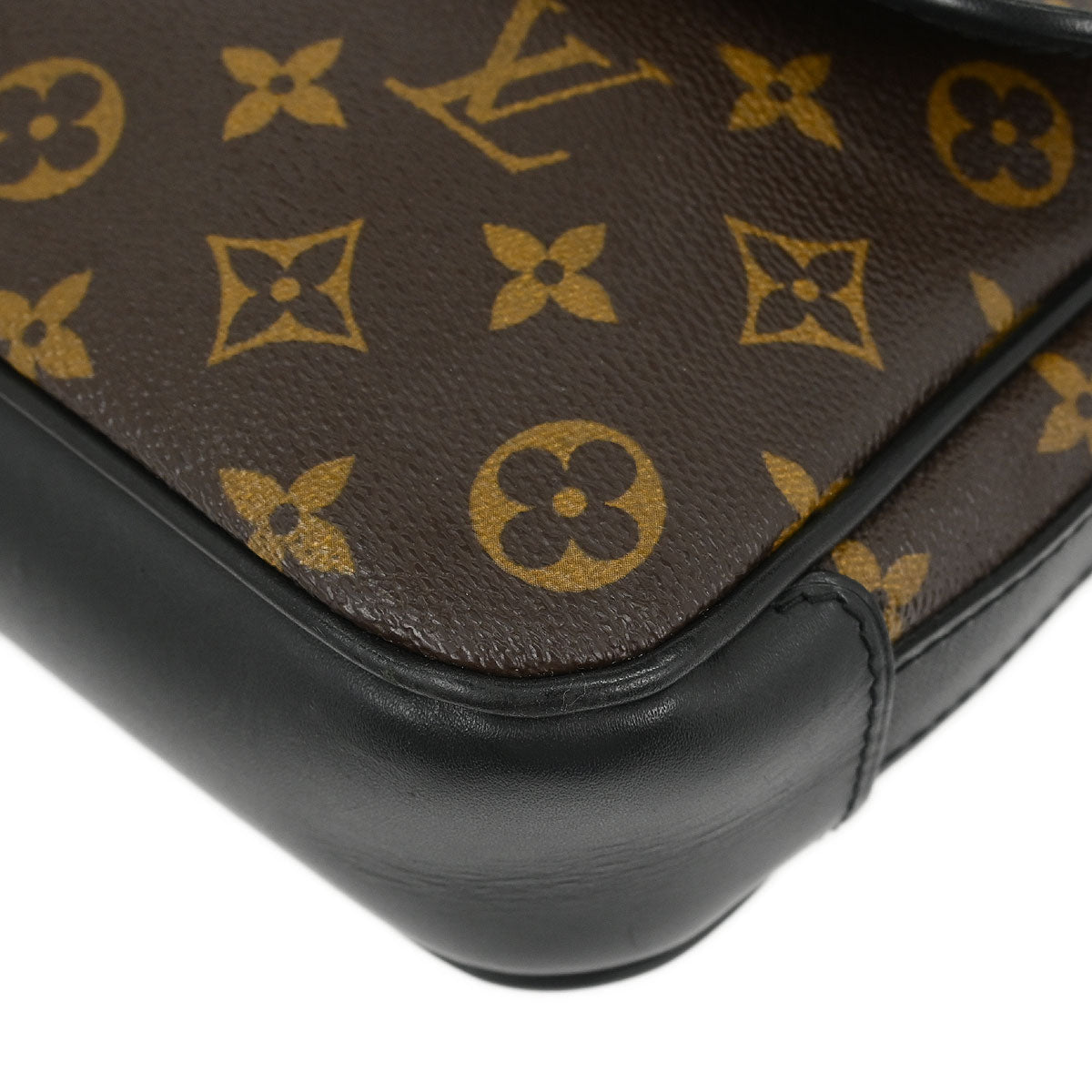 Louis Vuitton Monogram Macassar Bass PM Crossbody Bag M56717
