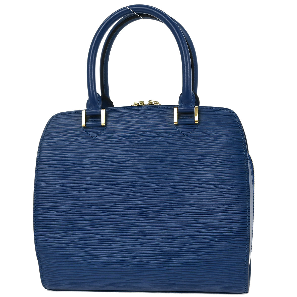 Louis Vuitton Blue Epi Pont Neuf Handbag M52055
