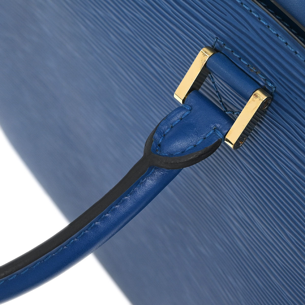 Louis Vuitton Blue Epi Pont Neuf Handbag M52055