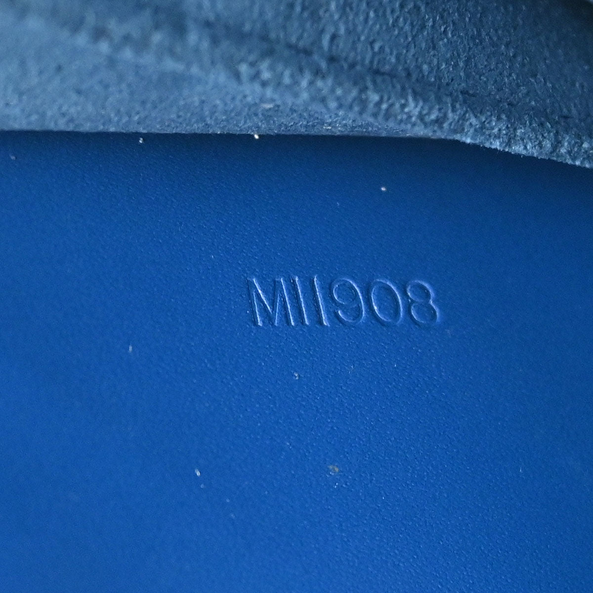 Louis Vuitton Blue Epi Pont Neuf Handbag M52055
