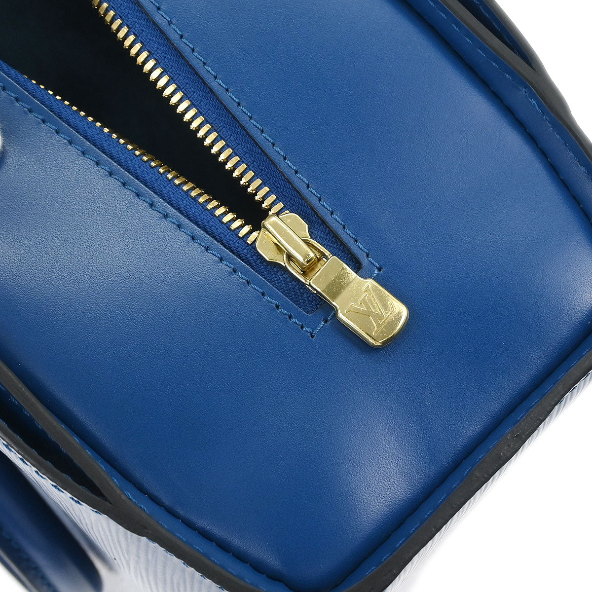 Louis Vuitton Blue Epi Pont Neuf Handbag M52055