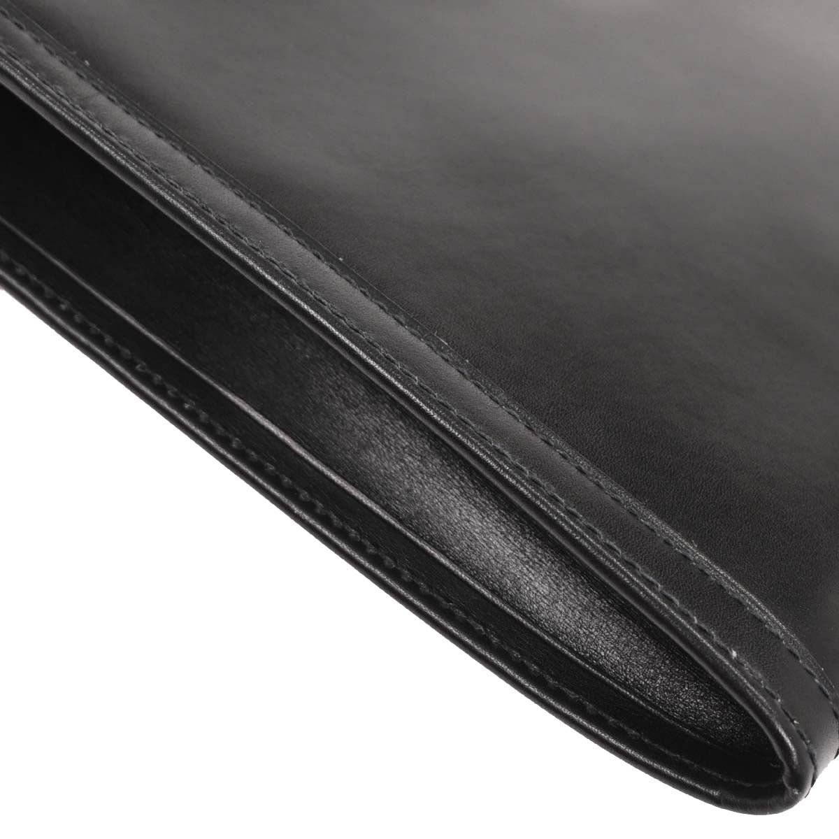 Hermes Black Box Calf Jige PM Clutch Bag