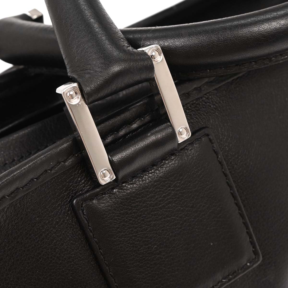 Loewe Black Leather Amazona 28 Handbag
