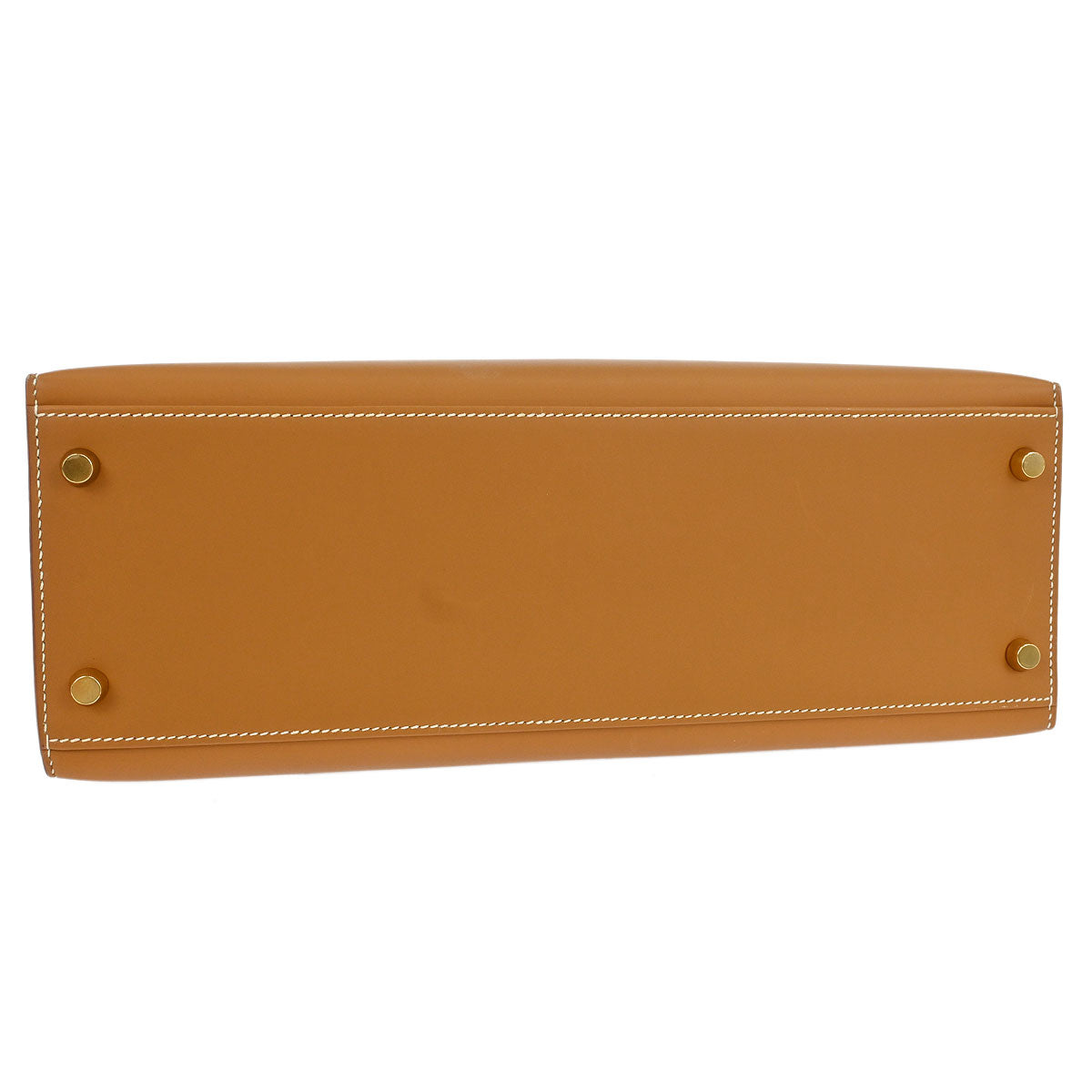 Hermes Natural Vache Kelly 32 Sellier Handbag