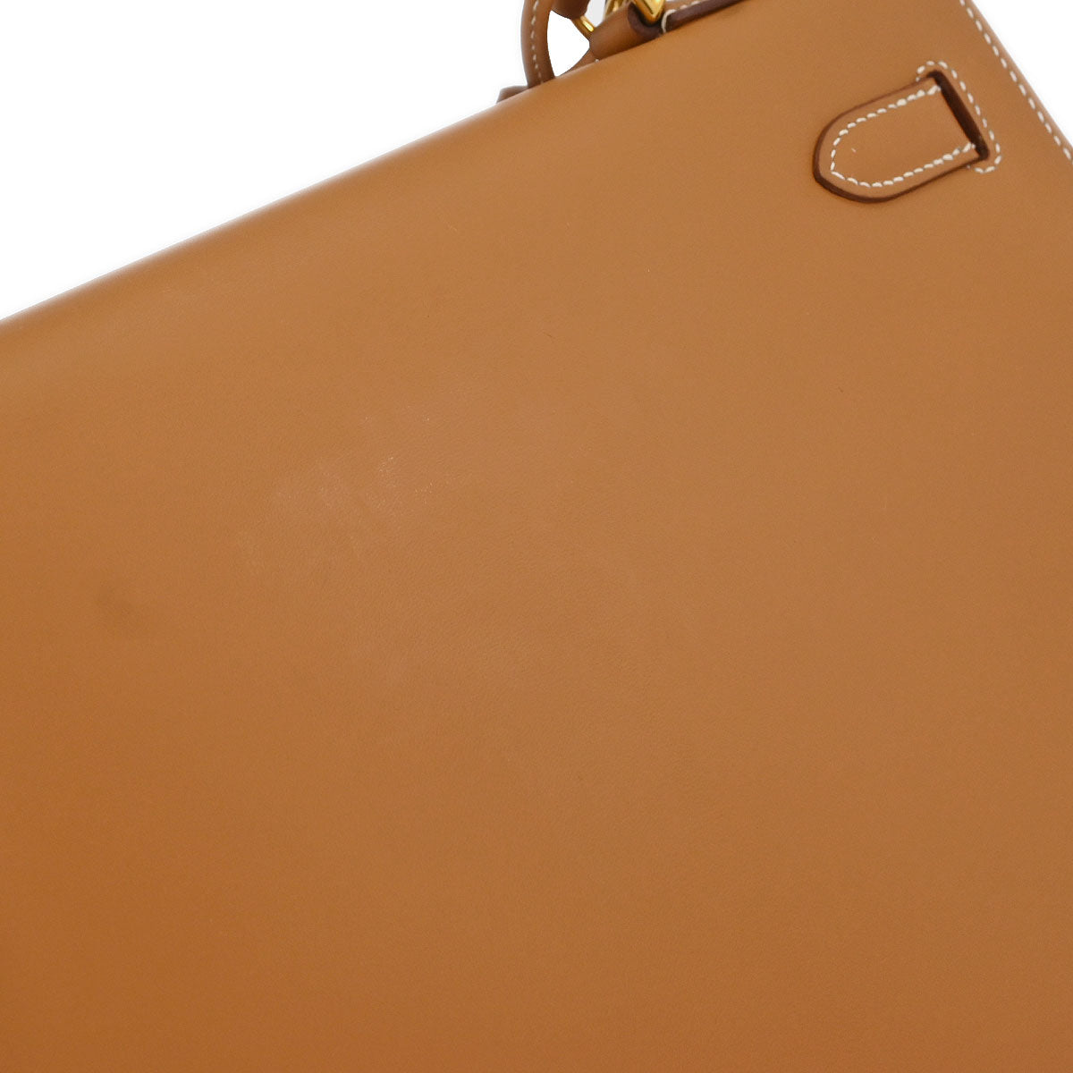 Hermes Natural Vache Kelly 32 Sellier Handbag