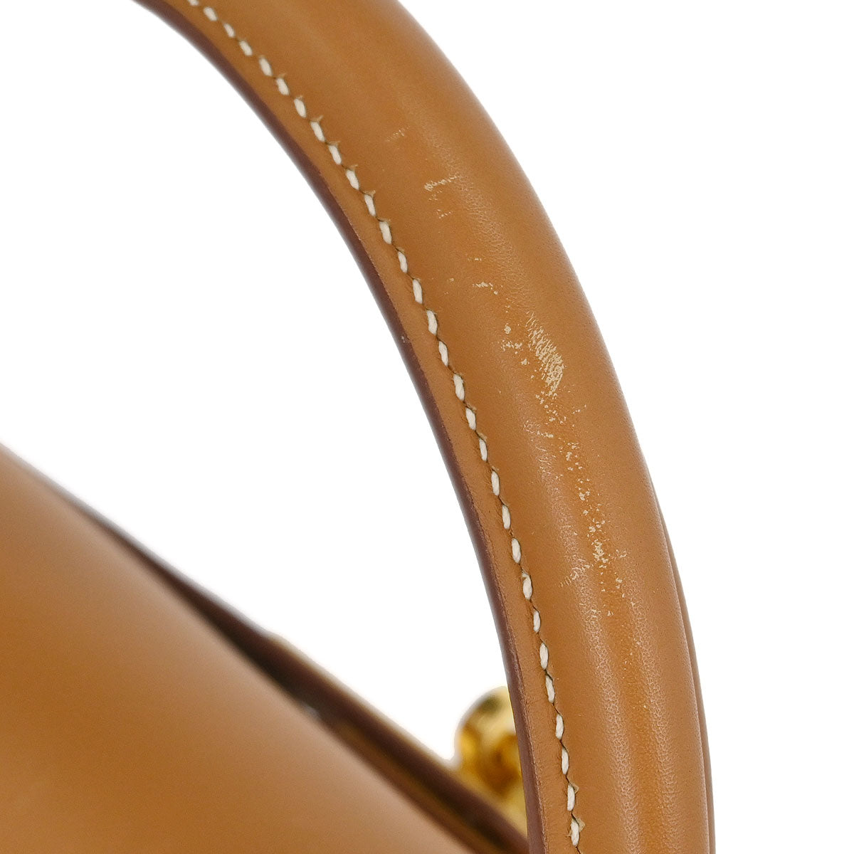 Hermes Natural Vache Kelly 32 Sellier Handbag