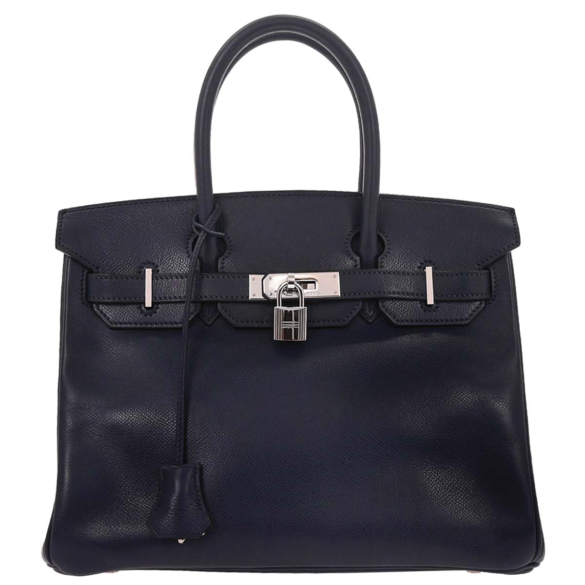 Hermes Navy Epsom Birkin 30 Handbag