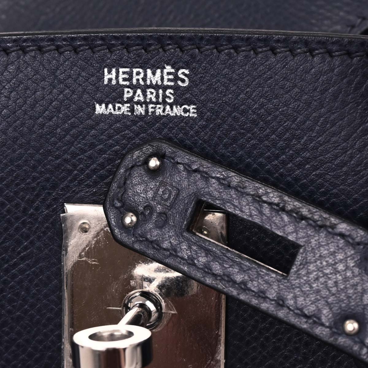 Hermes Navy Epsom Birkin 30 Handbag