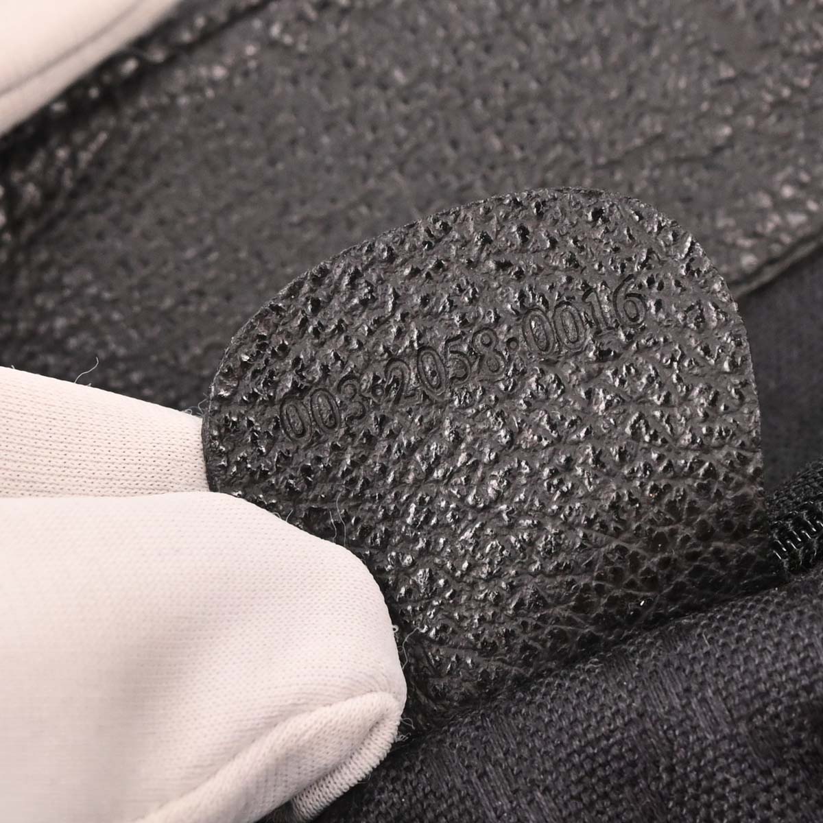 Gucci Black Suede Bamboo Backpack