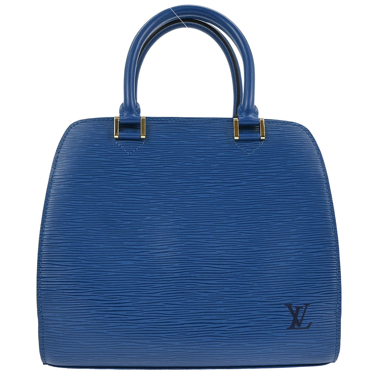 Louis Vuitton Blue Epi Pont Neuf Handbag M52055