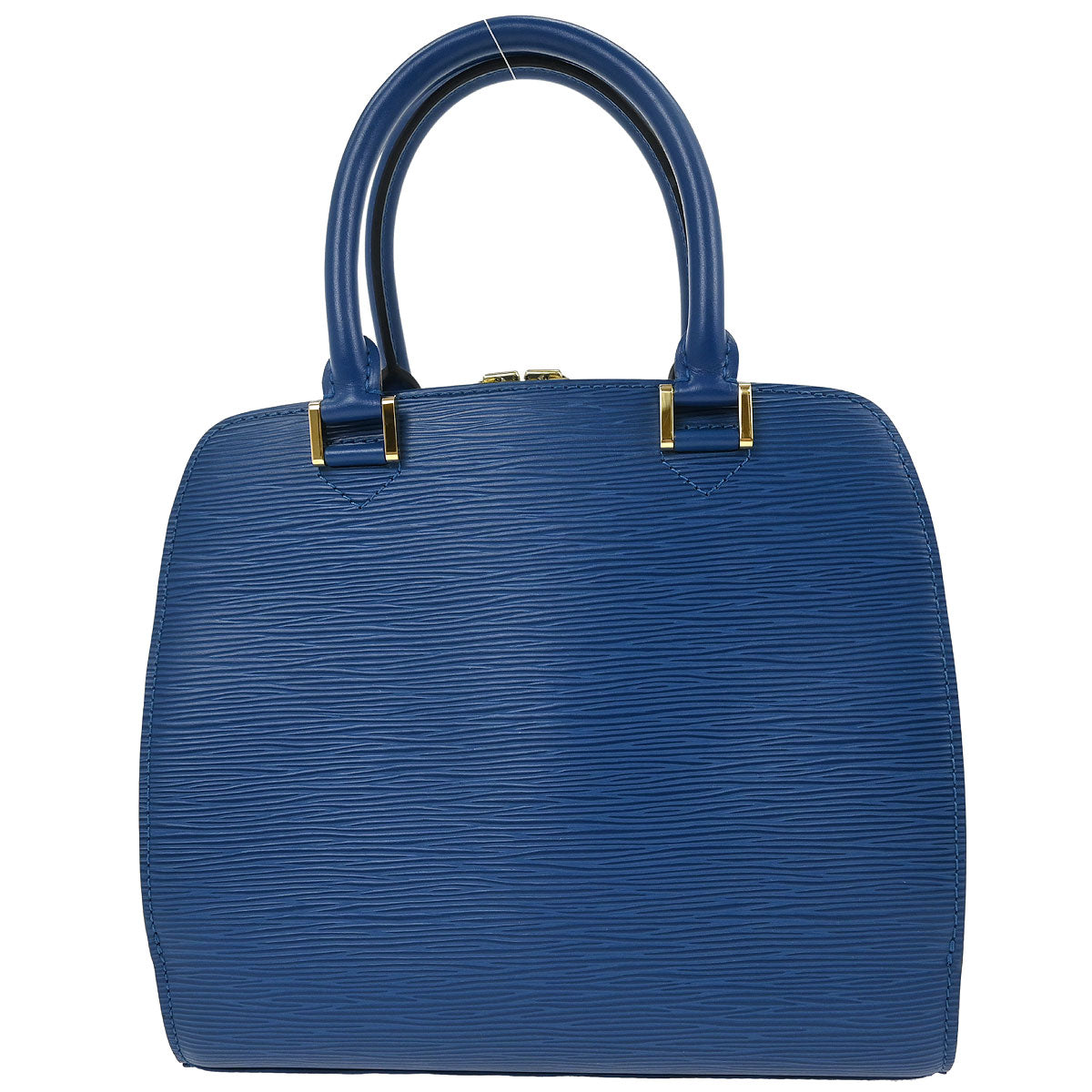 Louis Vuitton Blue Epi Pont Neuf Handbag M52055