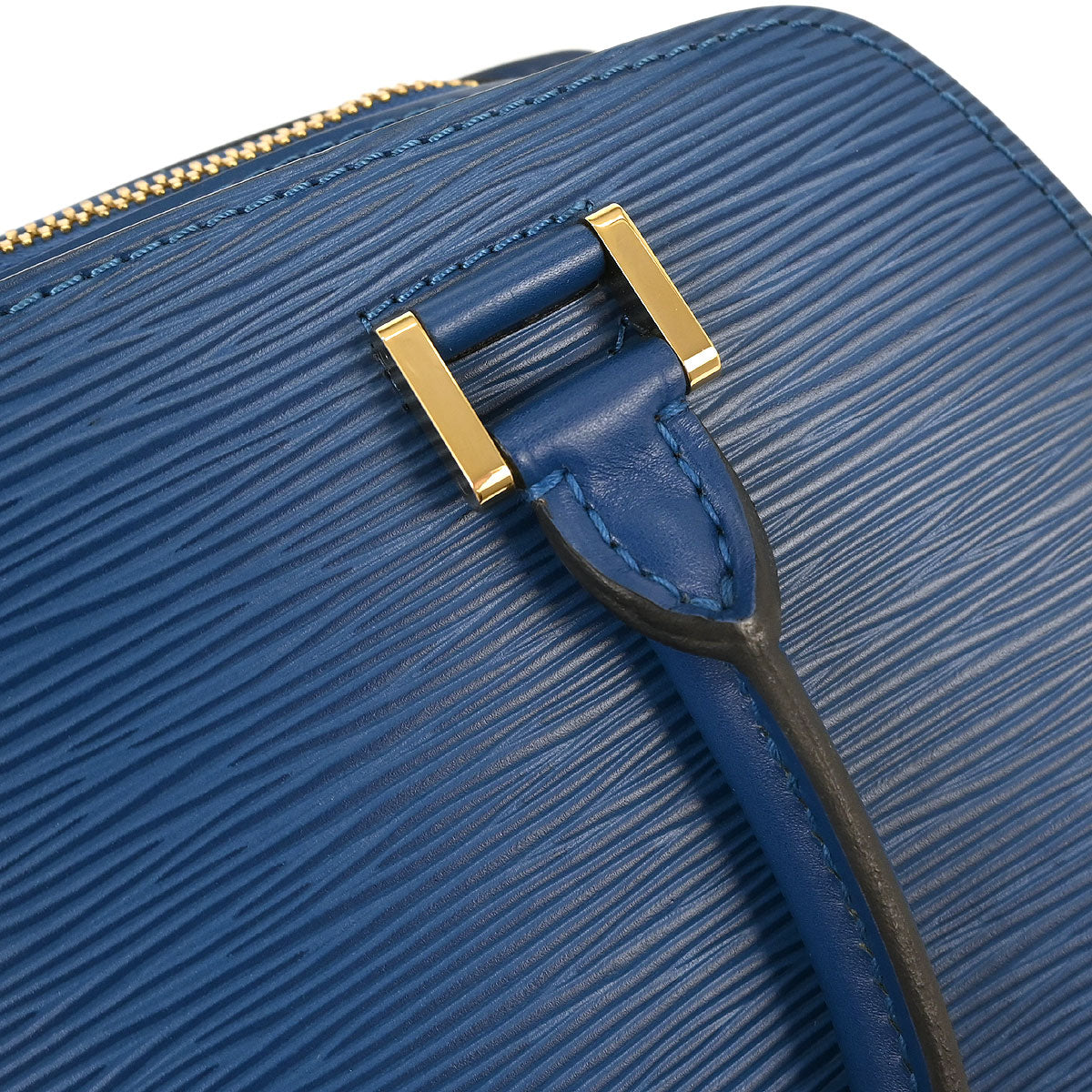 Louis Vuitton Blue Epi Pont Neuf Handbag M52055
