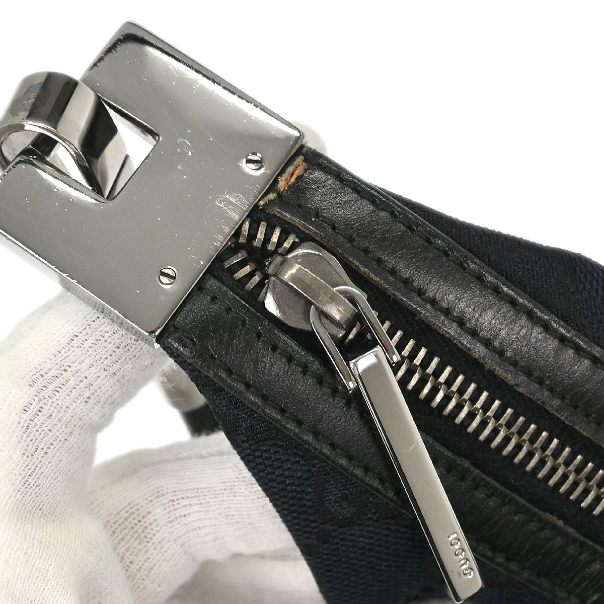 Gucci Black GG Handbag