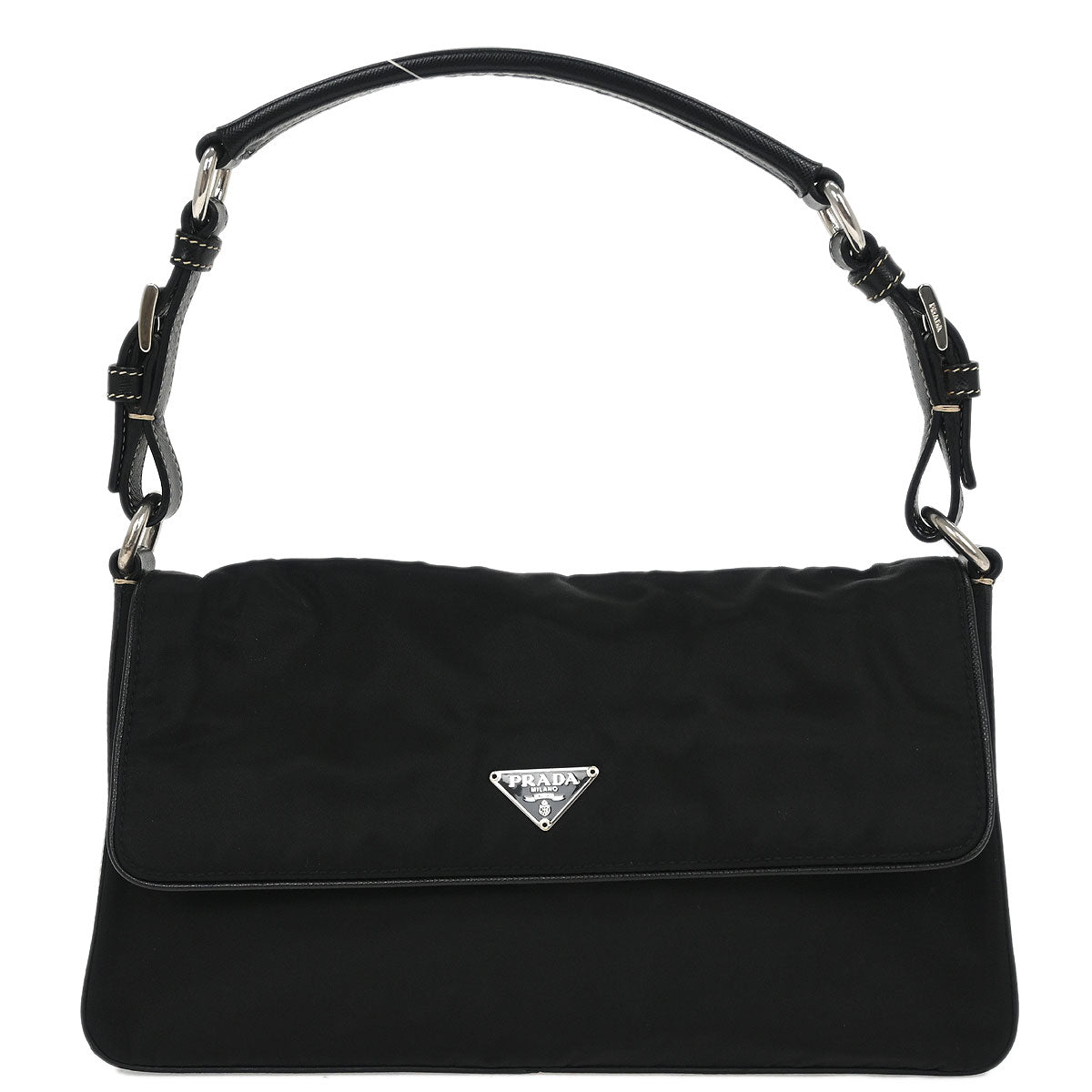 Prada Black Nylon Handbag
