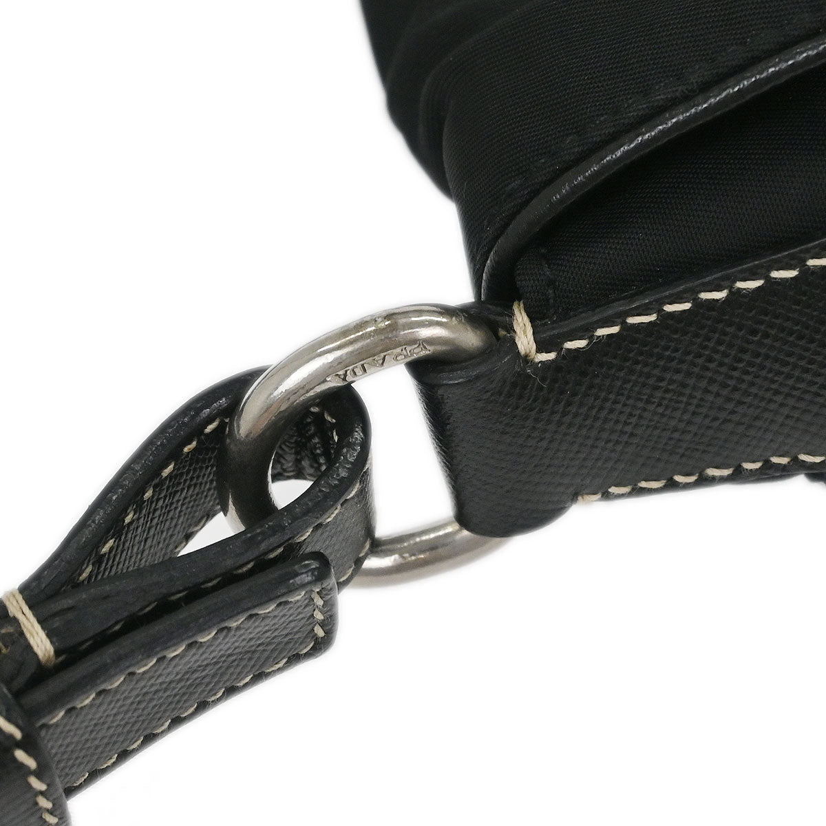 Prada Black Nylon Handbag