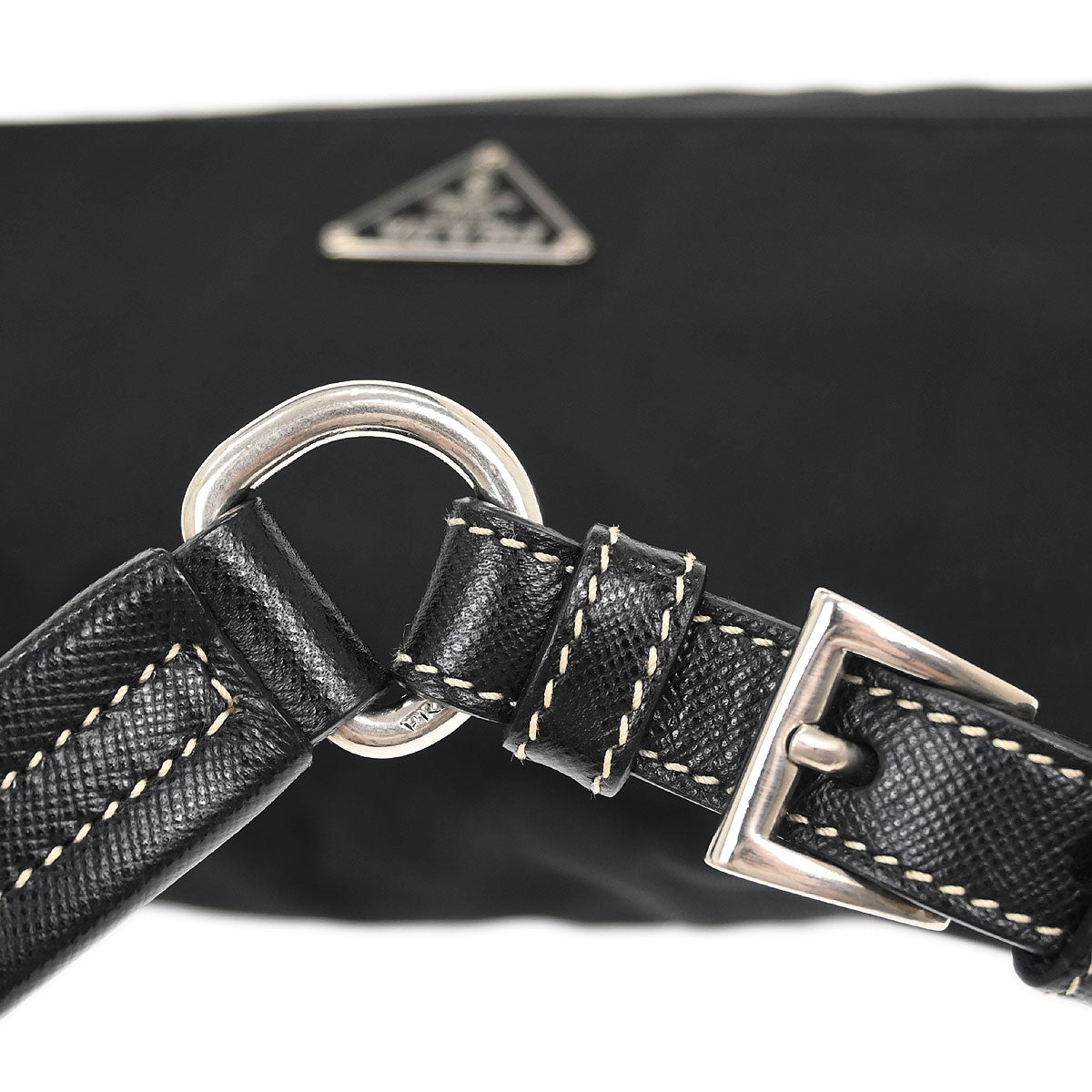 Prada Black Nylon Handbag