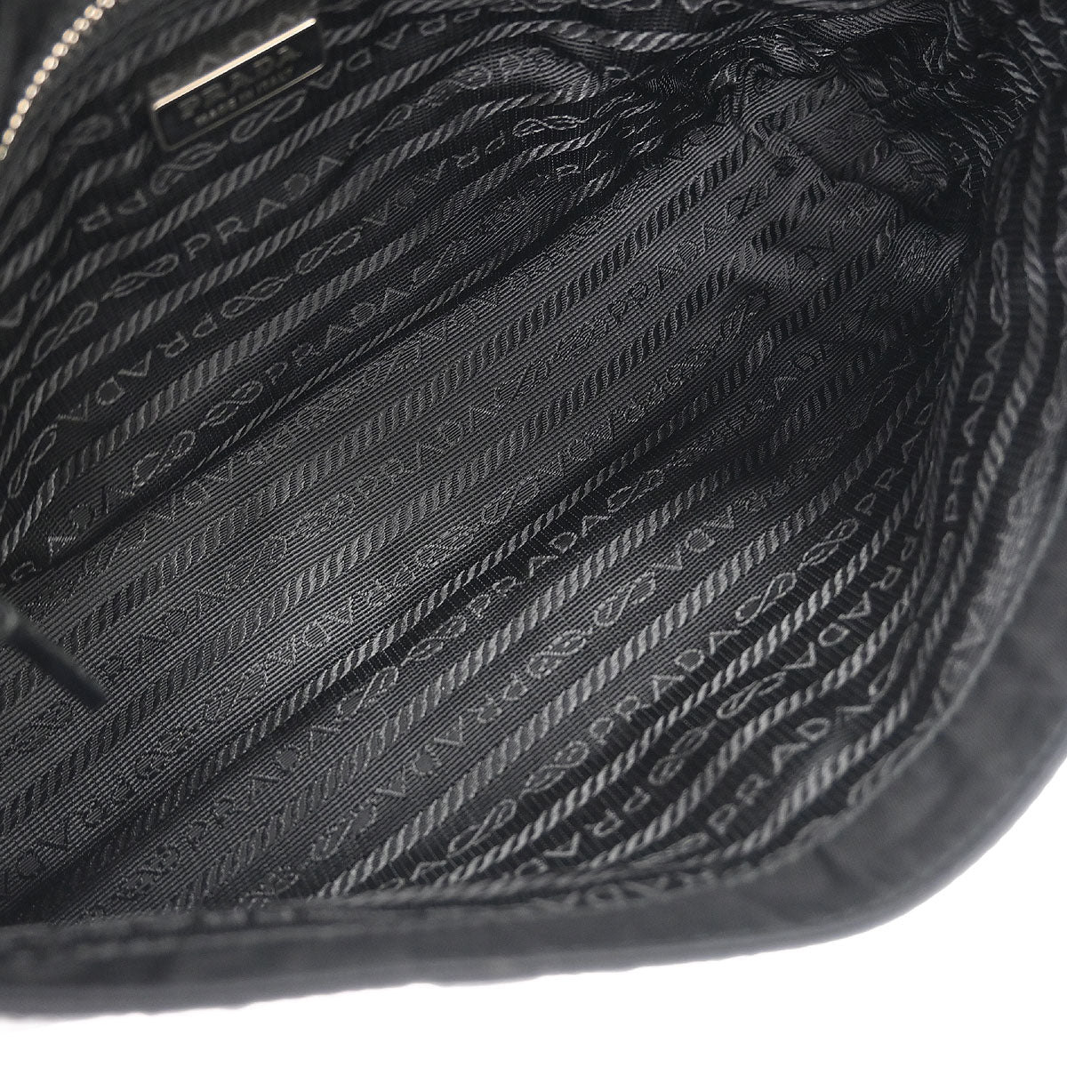 Prada Black Nylon Handbag
