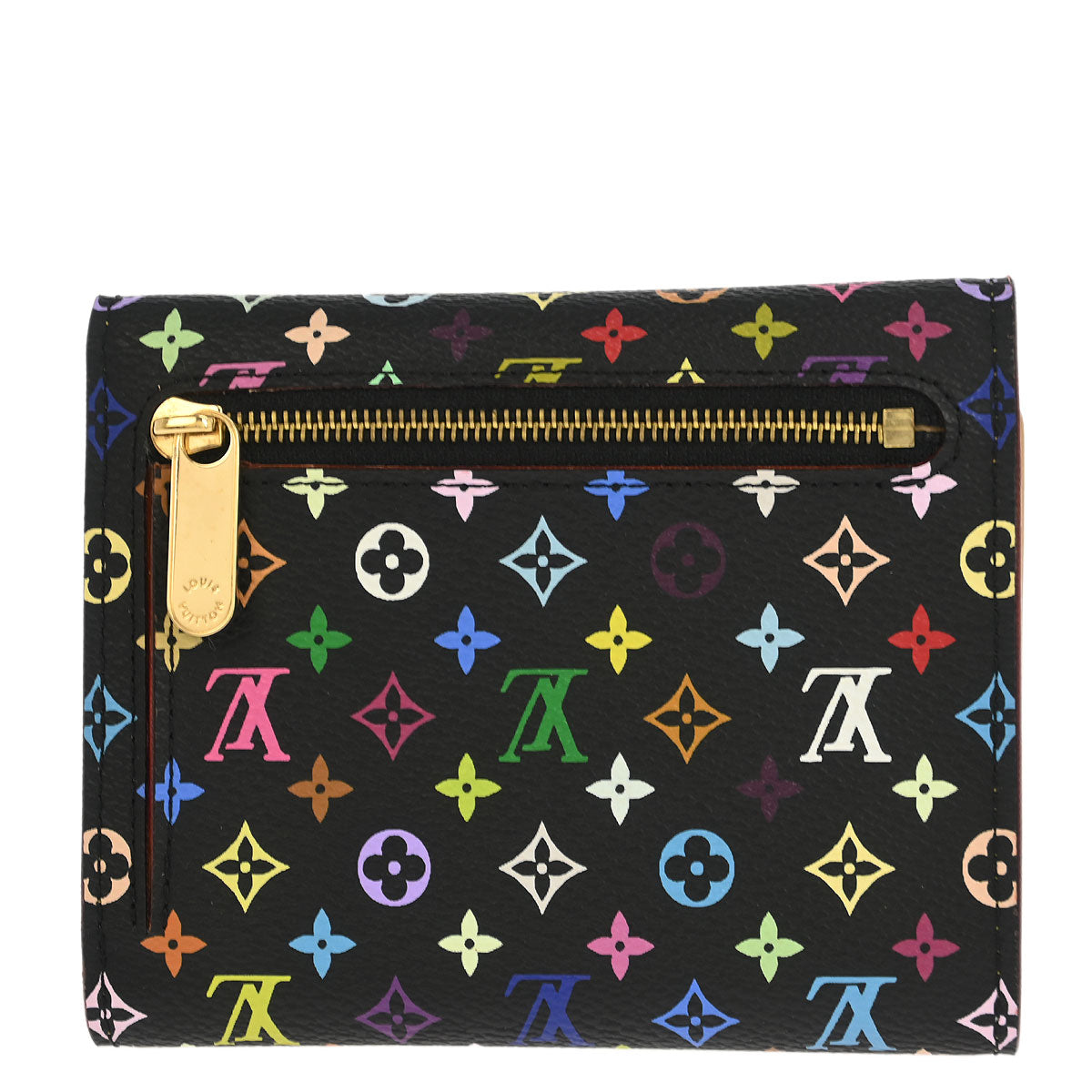 Louis Vuitton Black Multicolor Portefeuille Koala Wallet M58015