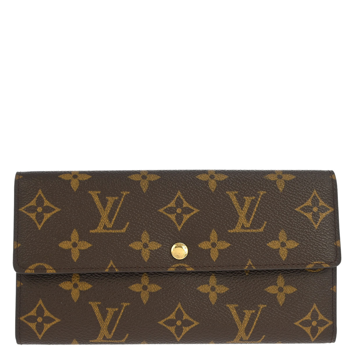 Louis Vuitton Monogram Porte Monnaie Credit Wallet M61726