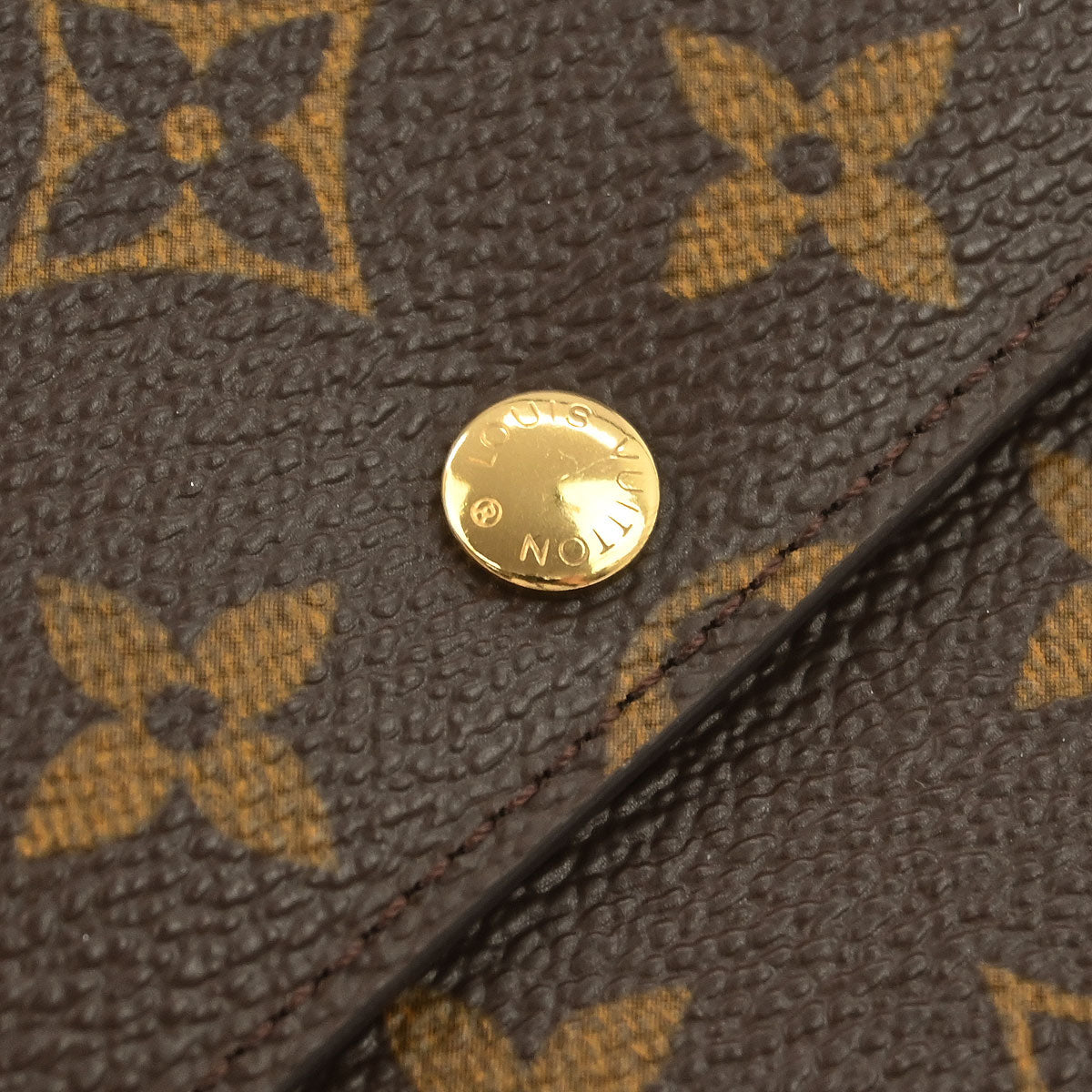 Louis Vuitton Monogram Porte Monnaie Credit Wallet M61726