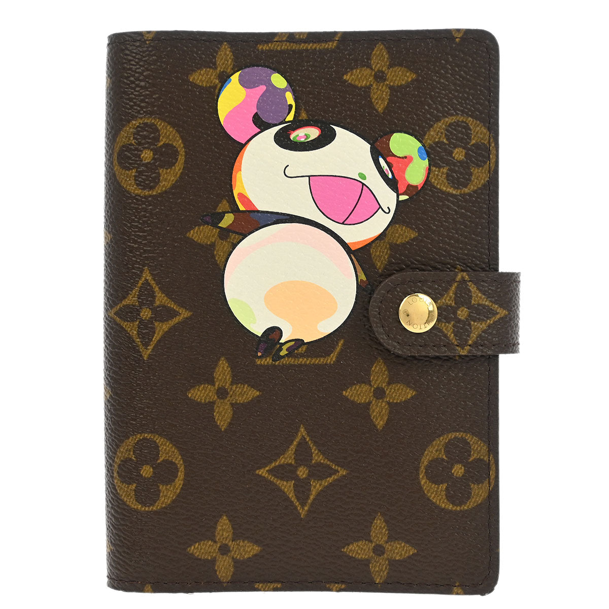 Louis Vuitton Monogram Panda Agenda PM Note Book Cover R20011 CA0094