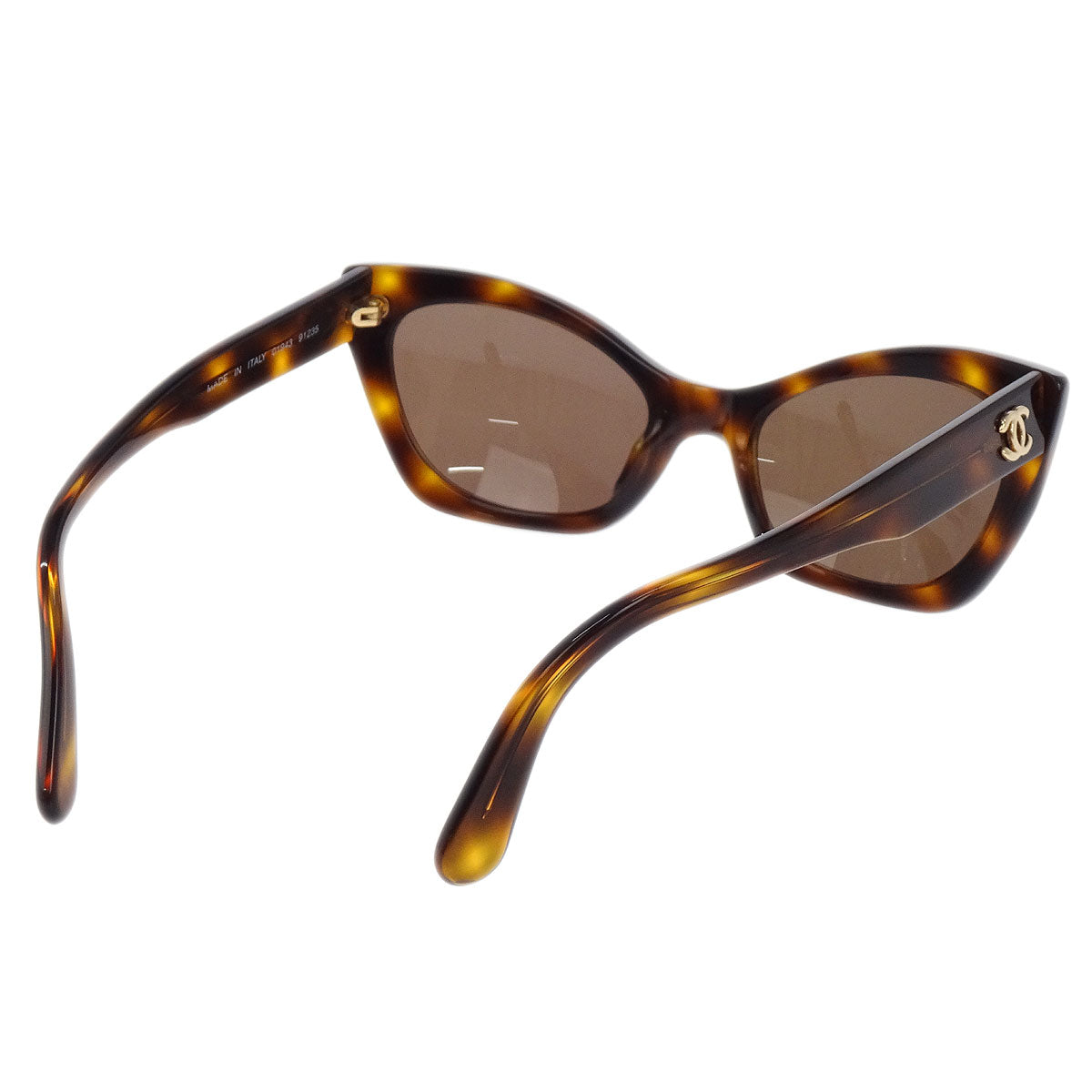 Chanel Sunglasses Eyewear Brown Small Good