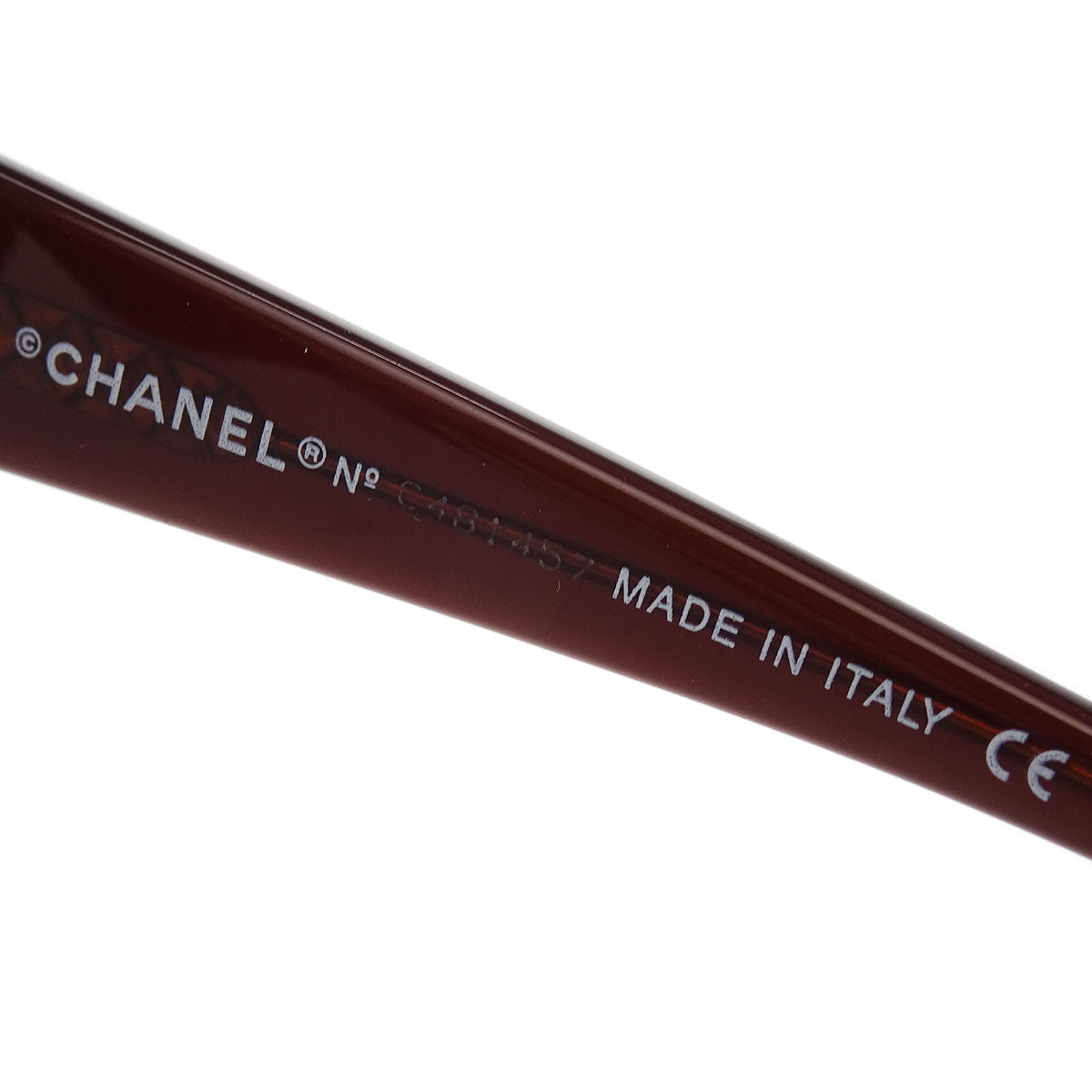 Chanel Sunglasses Eyewear Brown Small Good