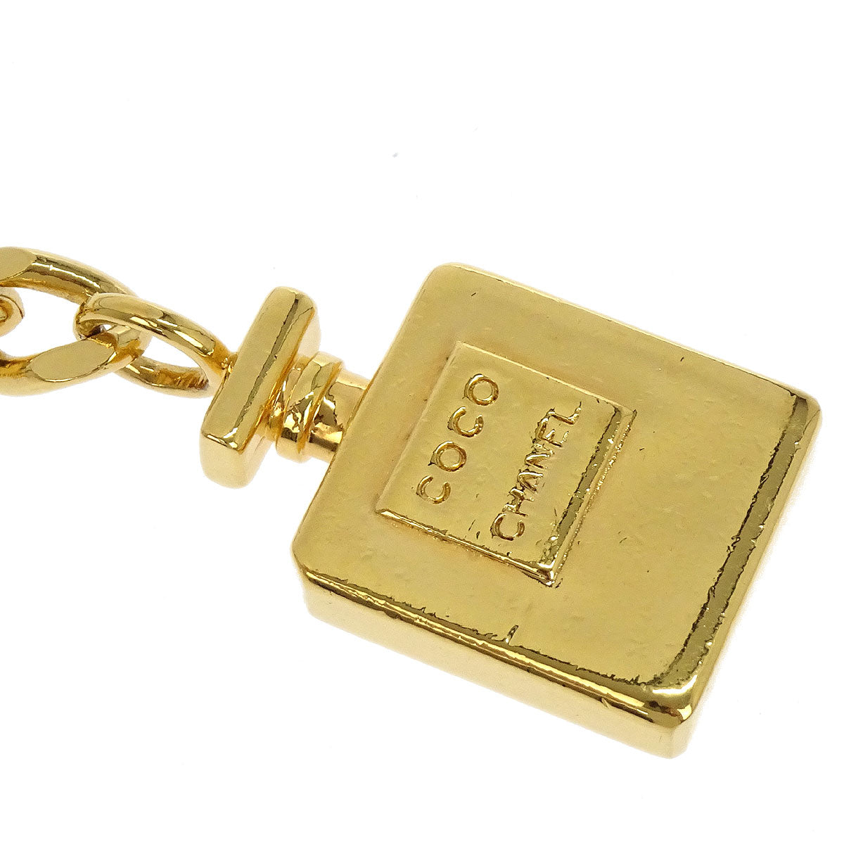 Chanel Chain Belt Perfume Gold Small Good