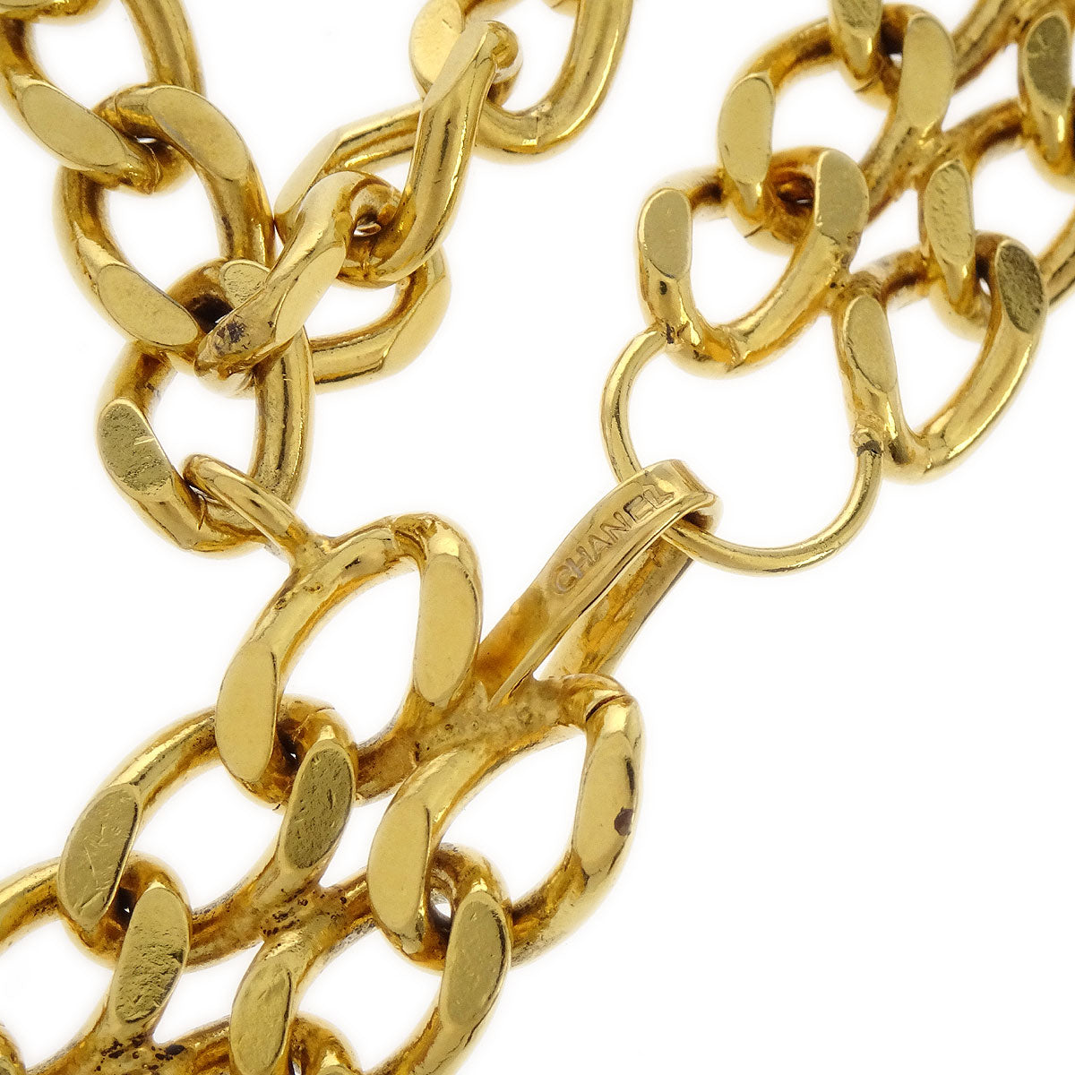 Chanel Chain Belt Perfume Gold Small Good