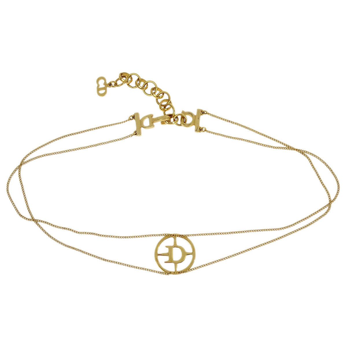 Christian Dior Necklace Pendant Gold