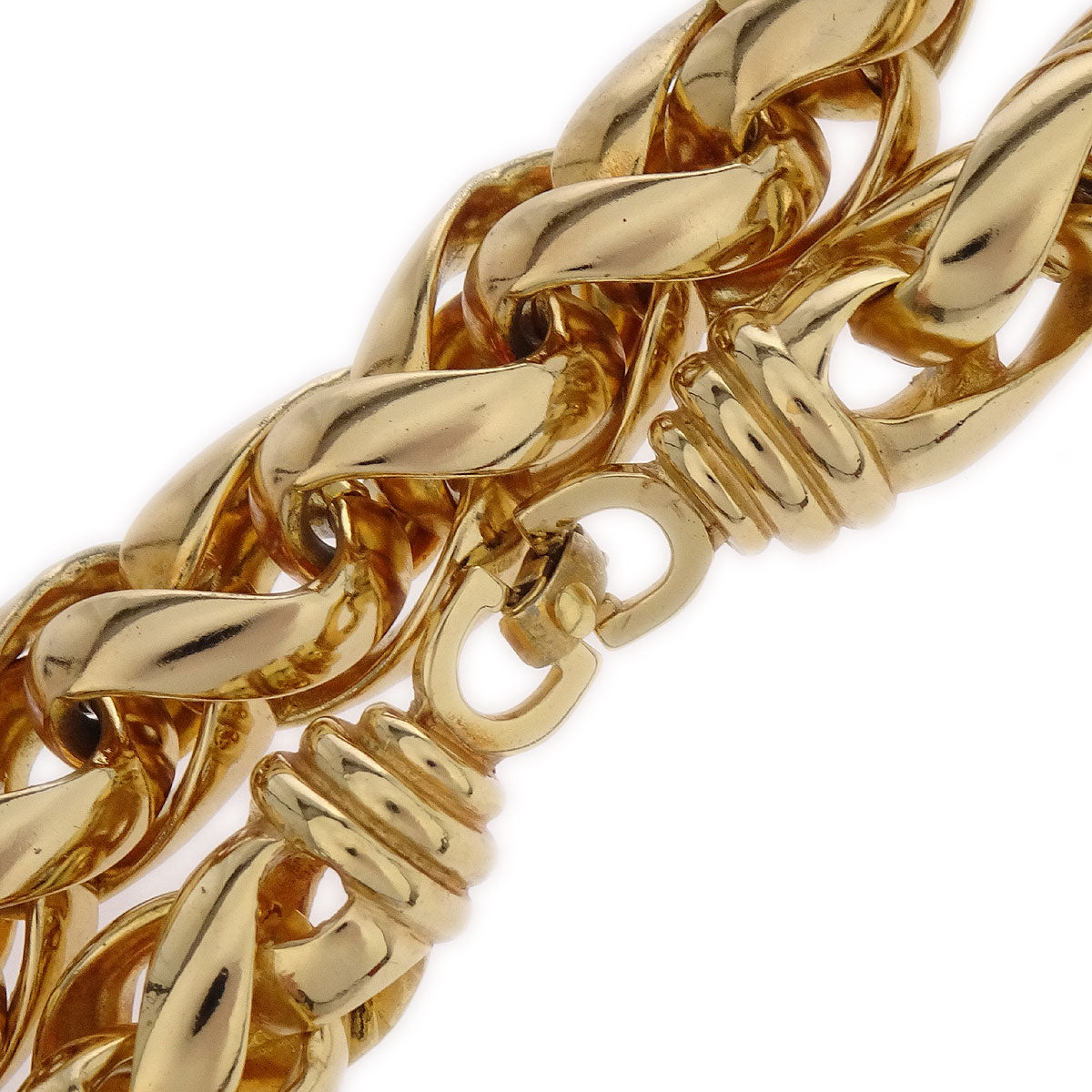 Christian Dior Necklace Chain Gold