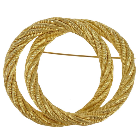 Christian Dior Brooch Pin Gold