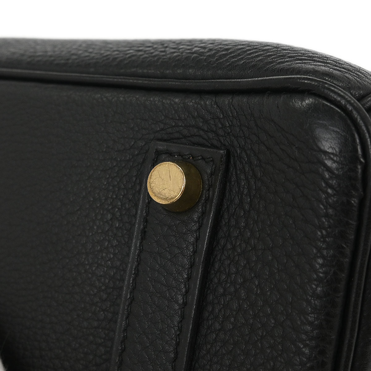 Hermes Black Togo Birkin 35 Handbag