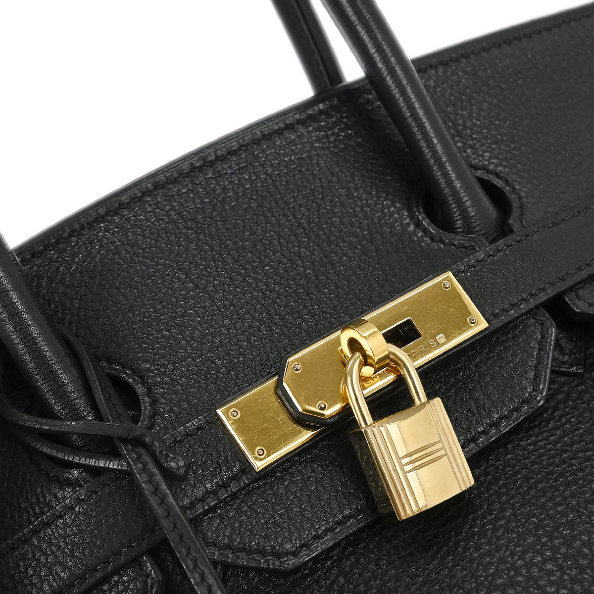 Hermes Black Togo Birkin 35 Handbag