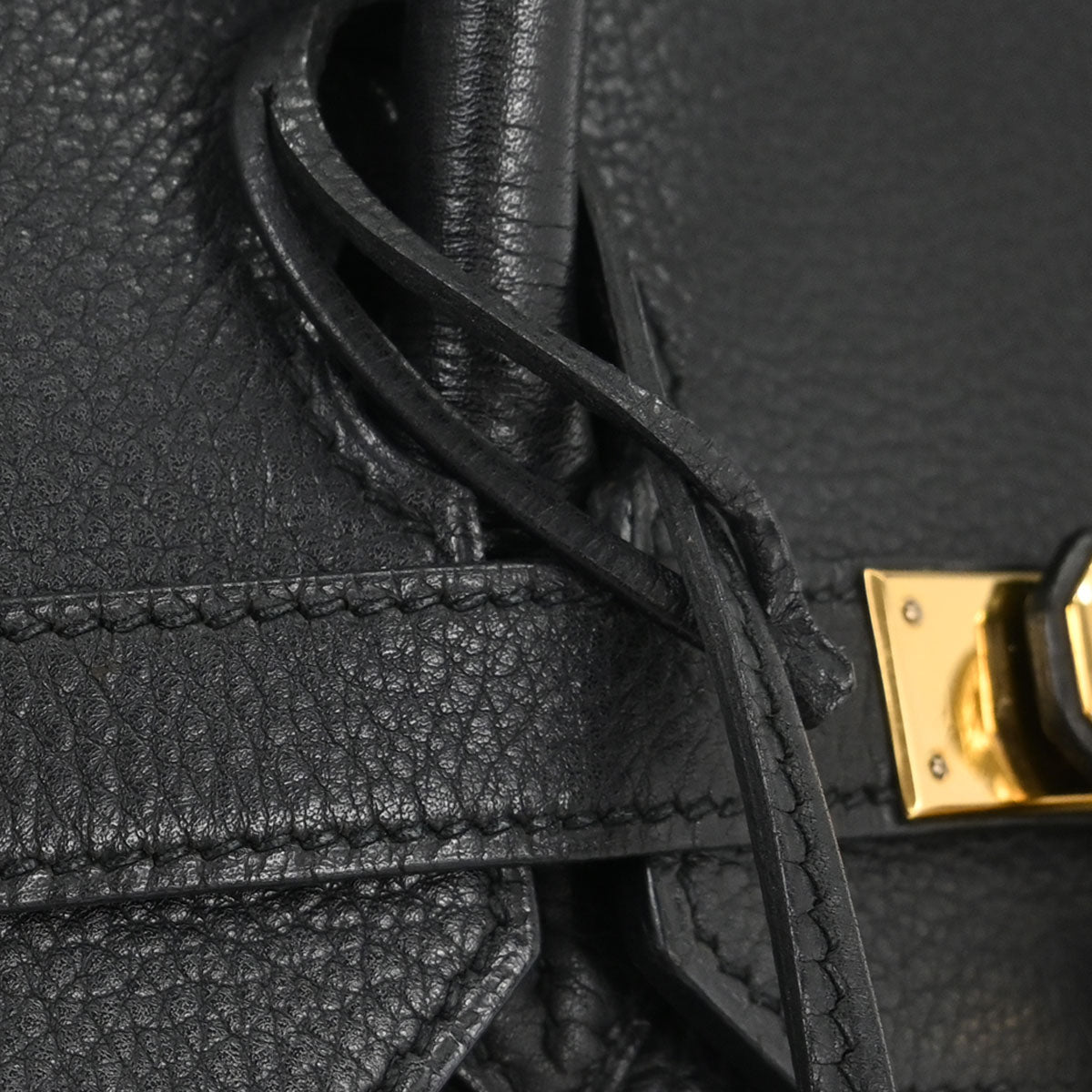 Hermes Black Togo Birkin 35 Handbag