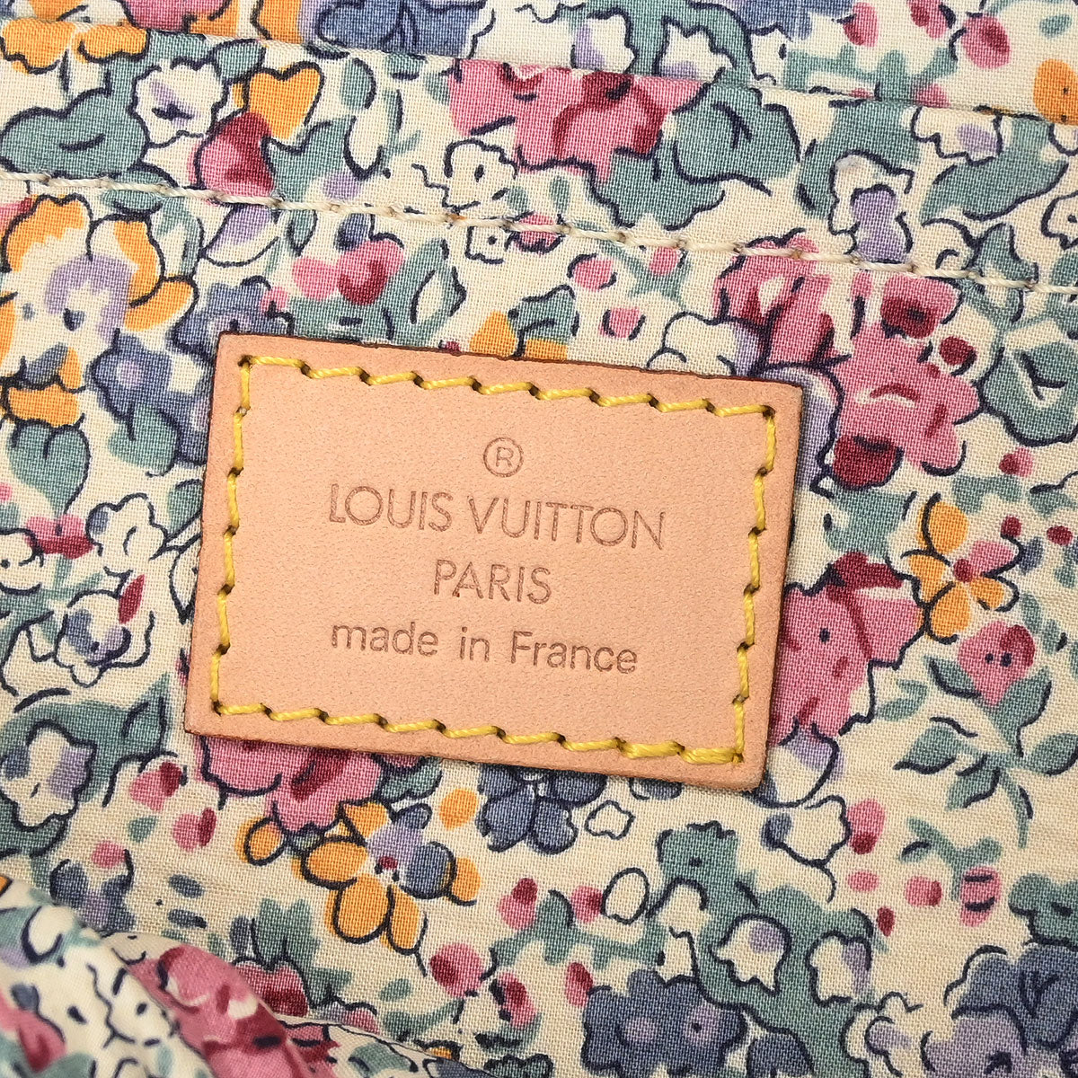 Louis Vuitton * Blue Monogram Denim Patchwork Postie M95374