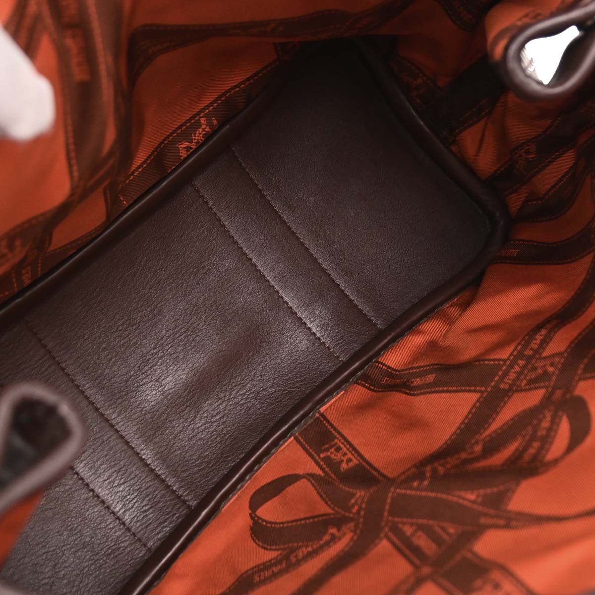 Hermes Havana Gulliver Garden Twilly TPM Tote Handbag