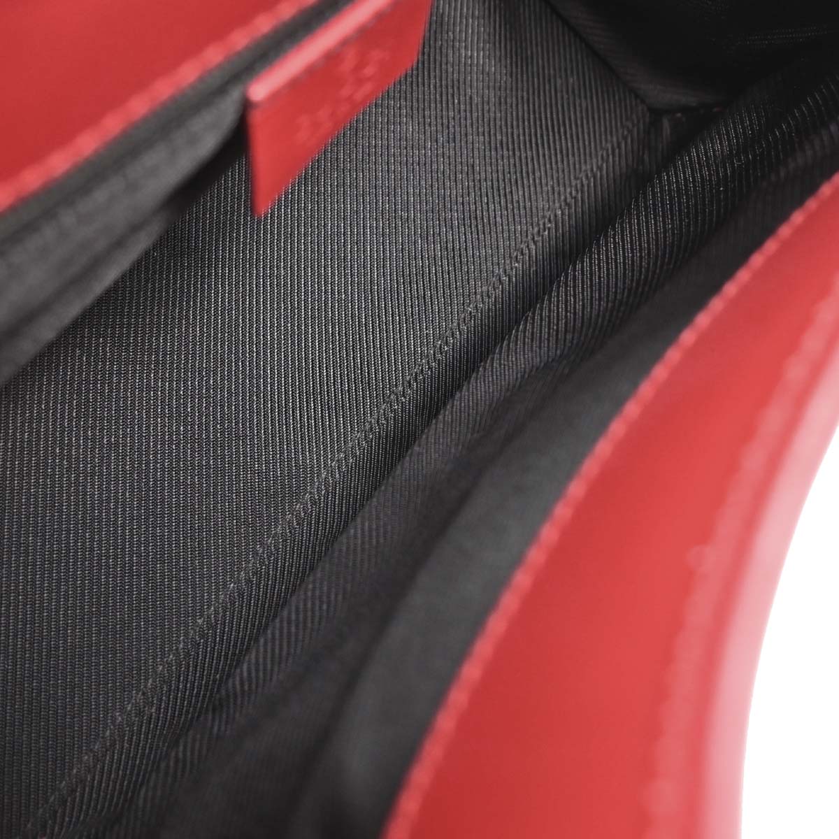 Gucci Gray Red Canvas GG Jackie Handbag