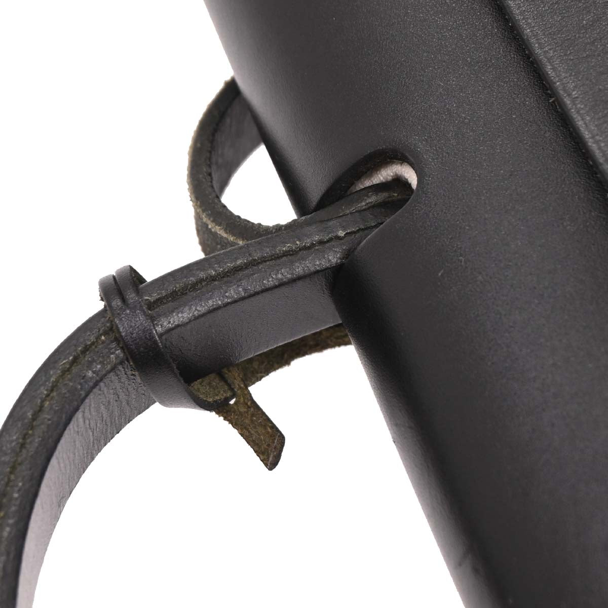 Hermes Black Natural Toile GM Officier Herbag PM 2 in 1 Handbag