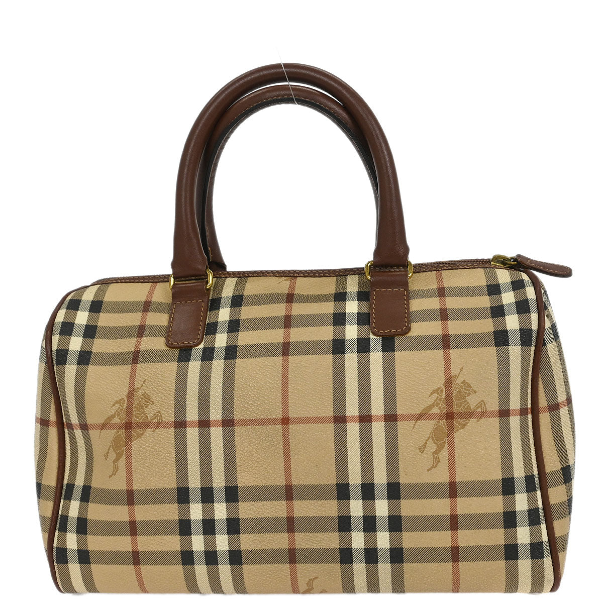 Burberry Beige PVC House Check Handbag