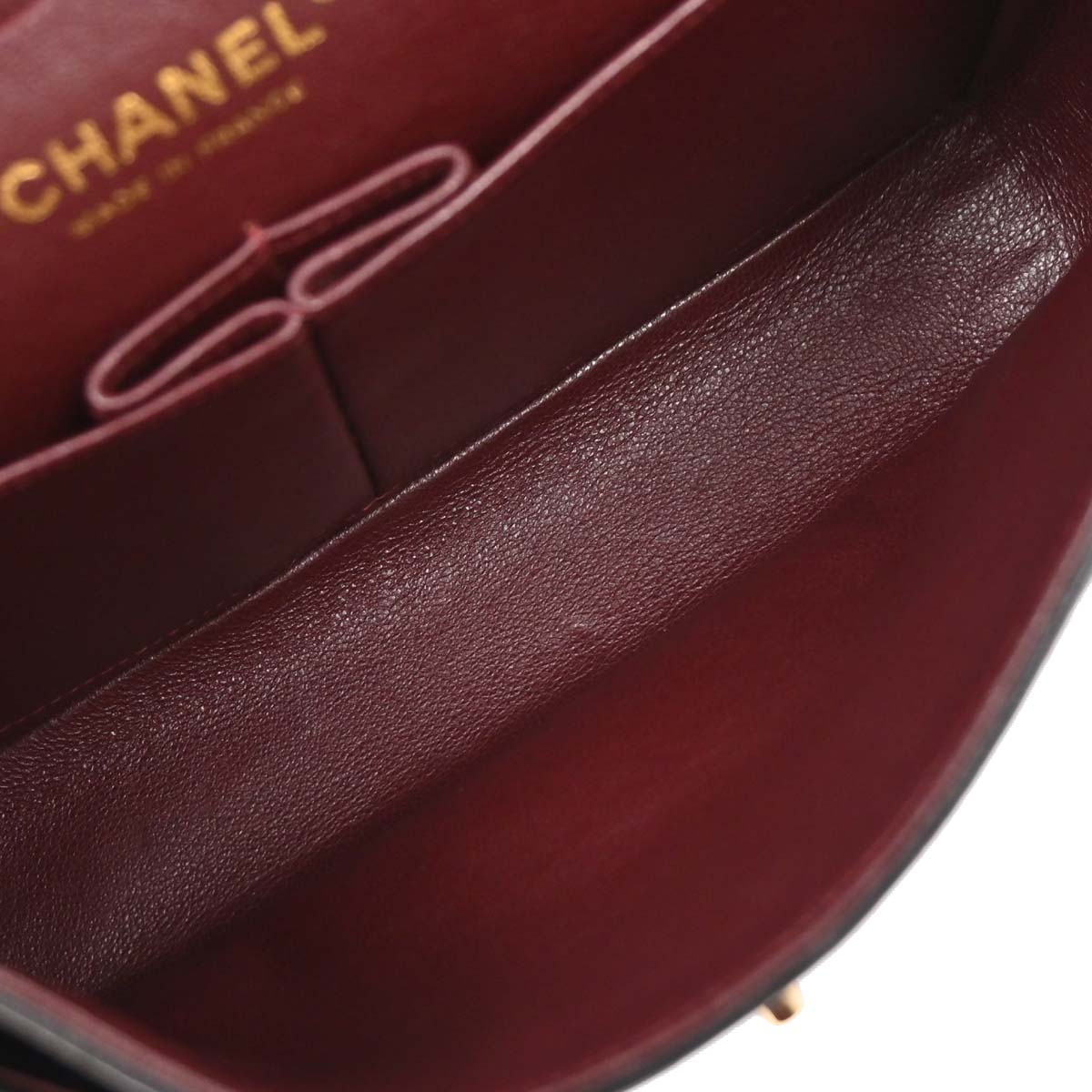 Chanel Black Lambskin Small Classic Double Flap Shoulder Bag