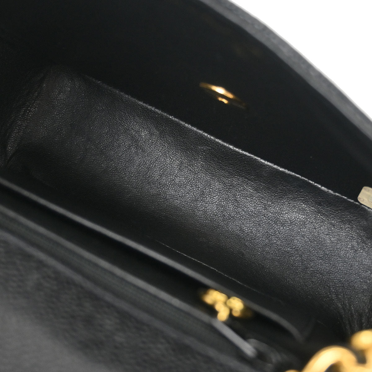 Chanel Black Caviar Mini Classic Square Flap Bag