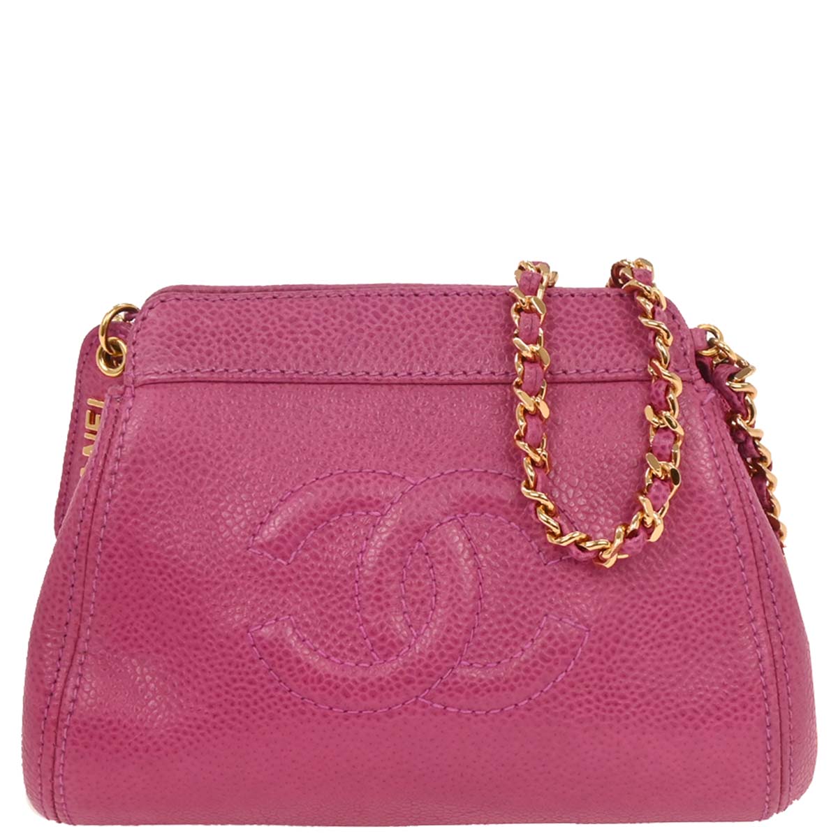 Chanel Pink Caviar Shoulder Bag