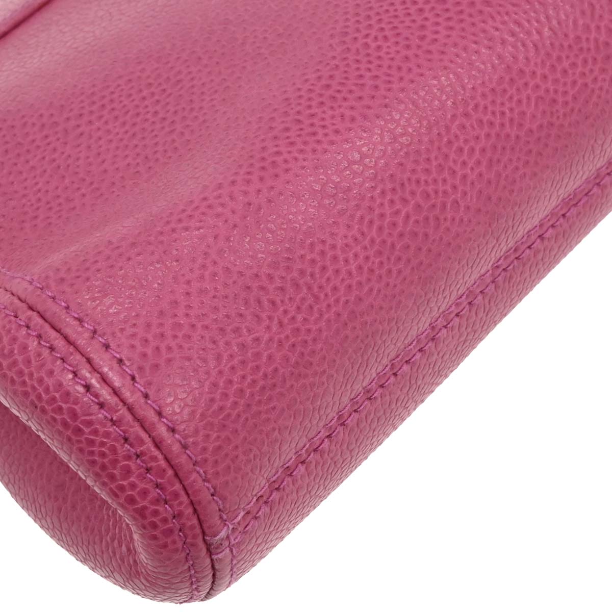 Chanel Pink Caviar Shoulder Bag